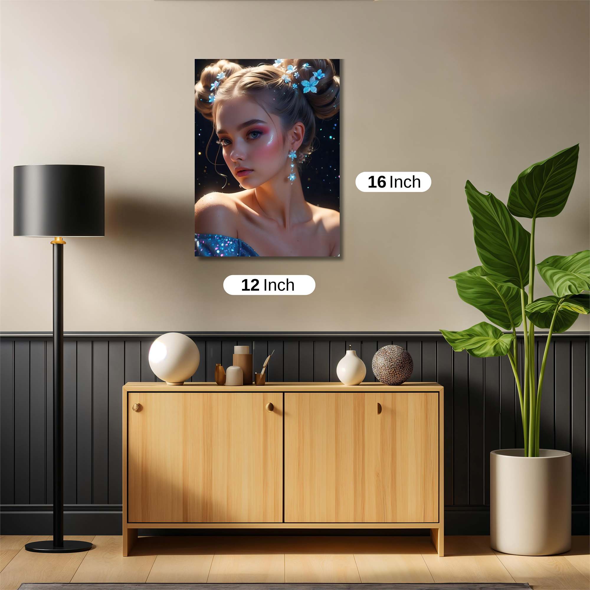 Stardust Elegance Safe Wall Magnetic / M