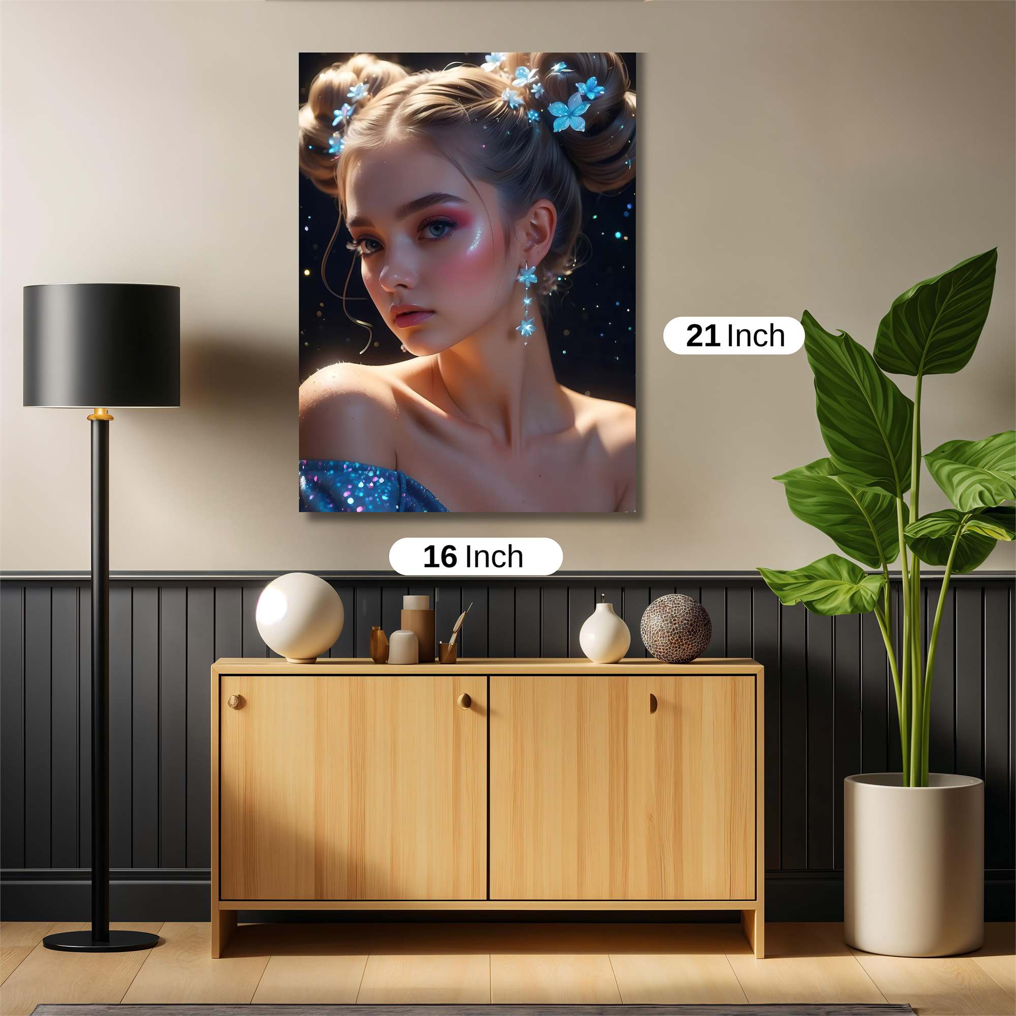 Stardust Elegance Safe Wall Magnetic / M