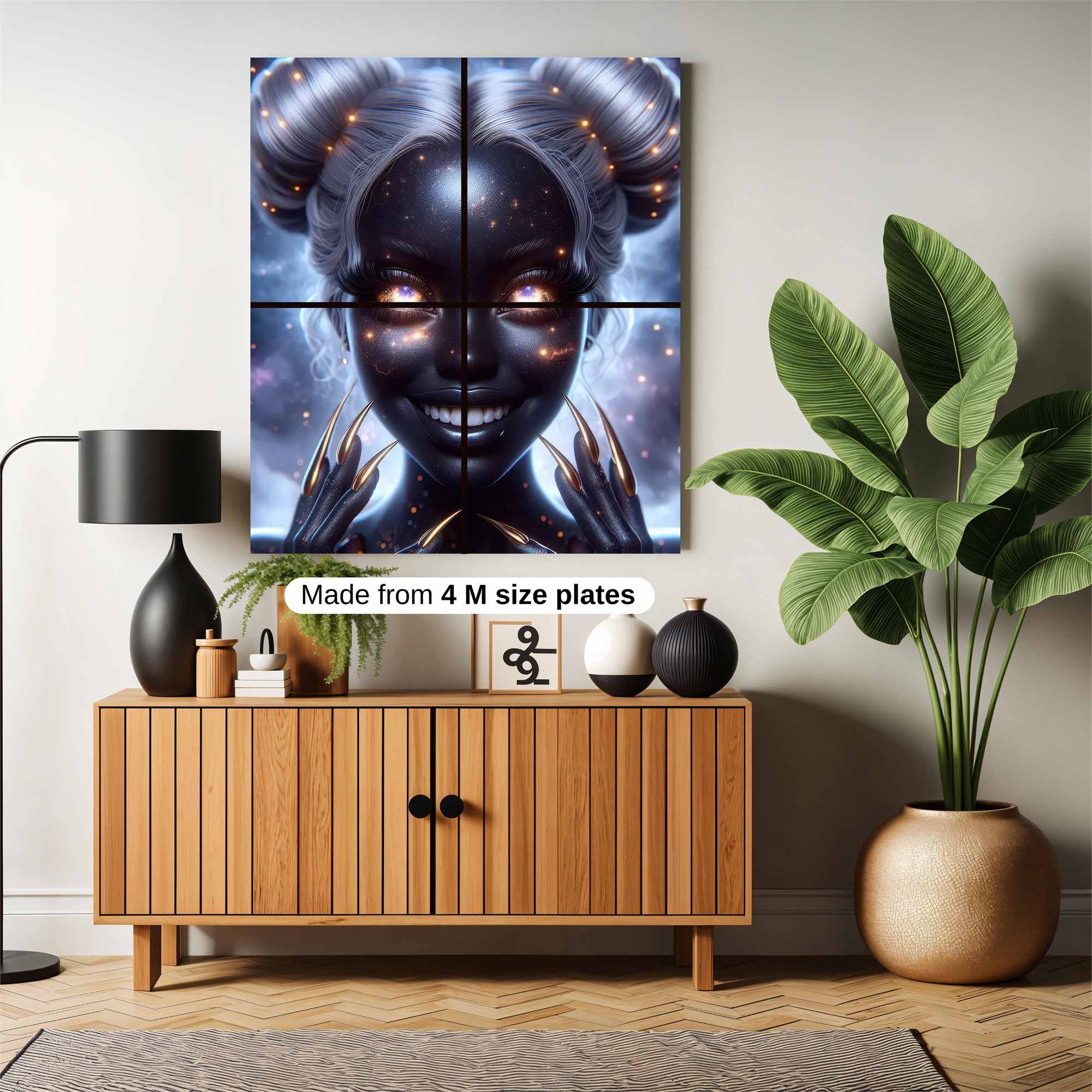 Cosmic Menace Safe Wall Magnetic / M