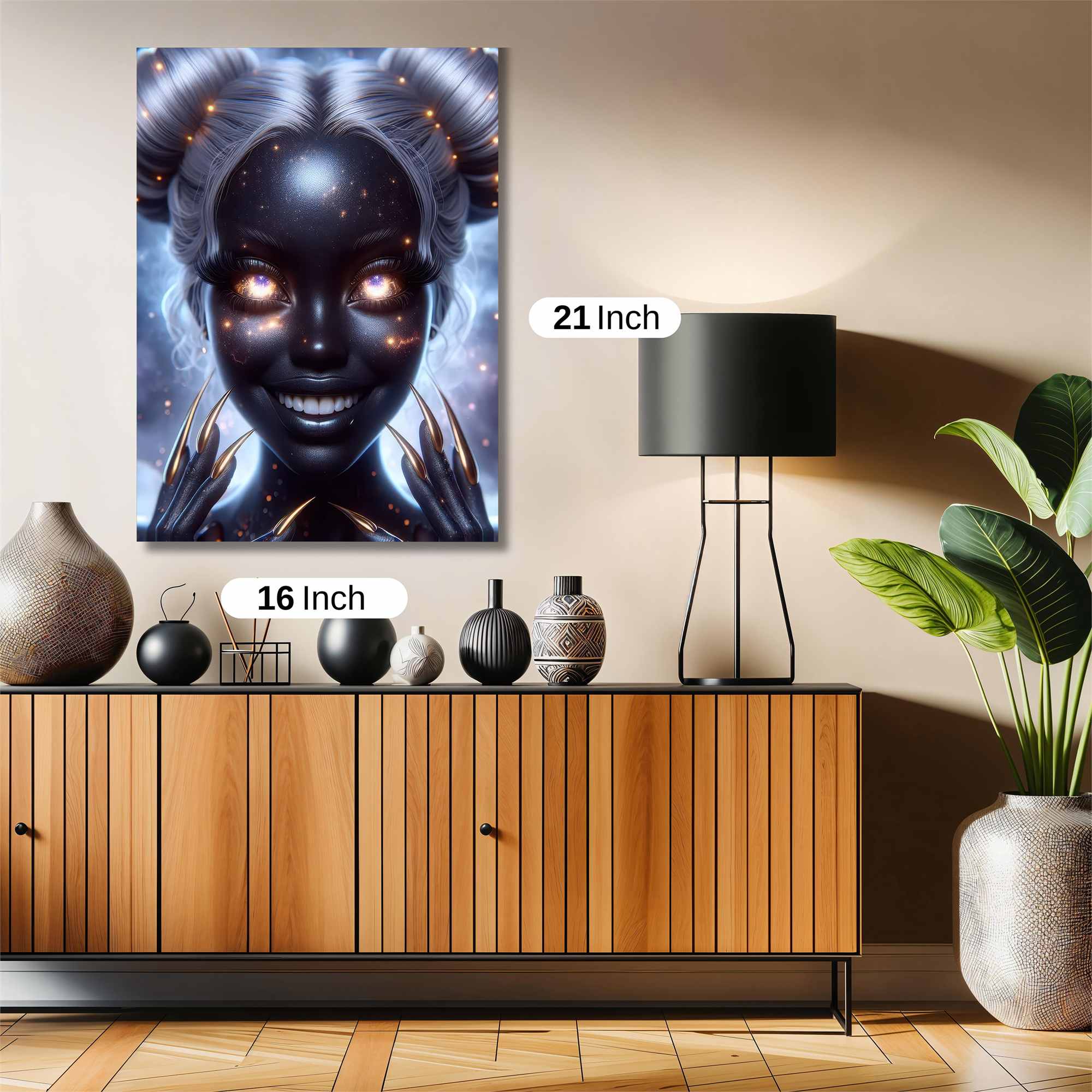 Cosmic Menace Safe Wall Magnetic / M