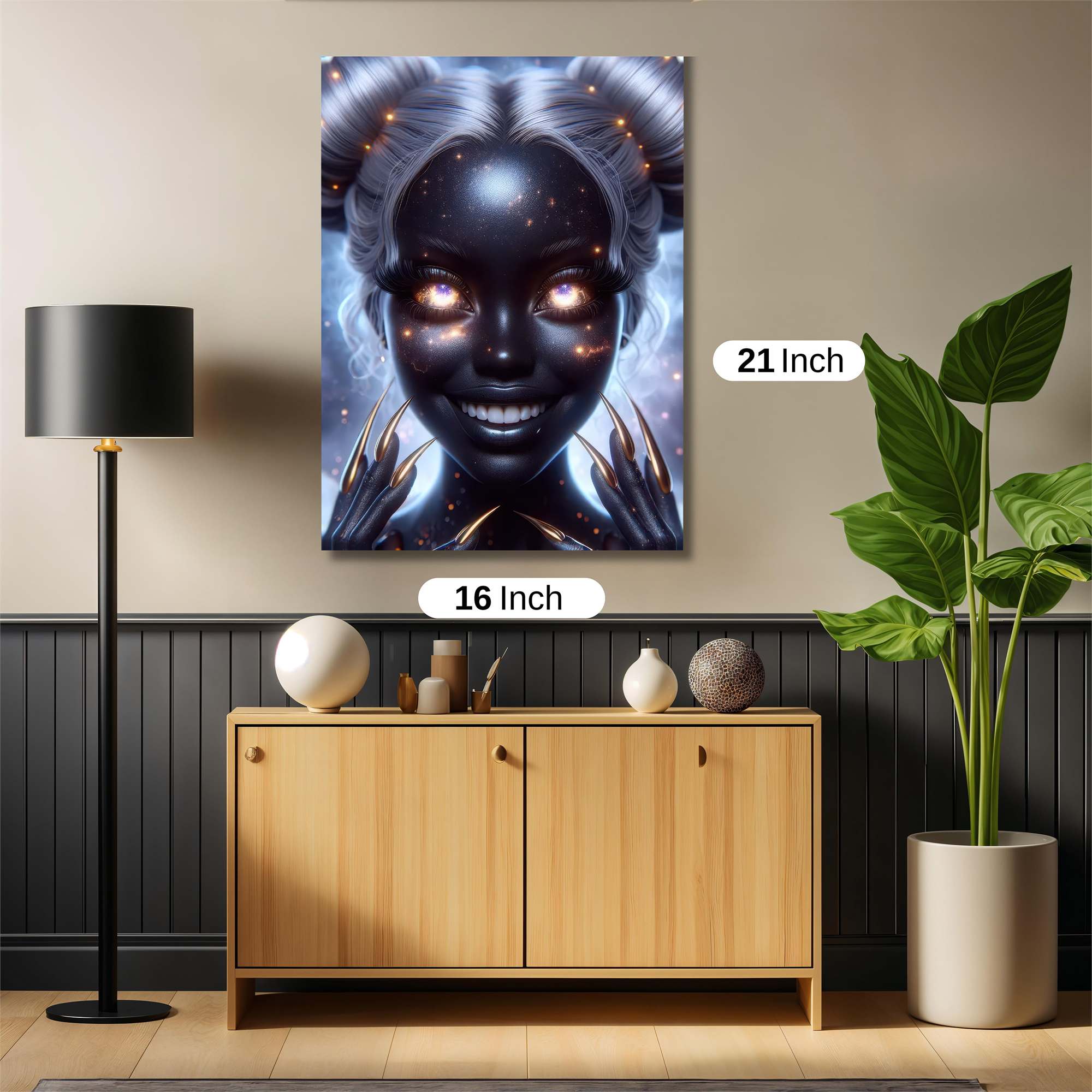 Cosmic Menace Safe Wall Magnetic / M