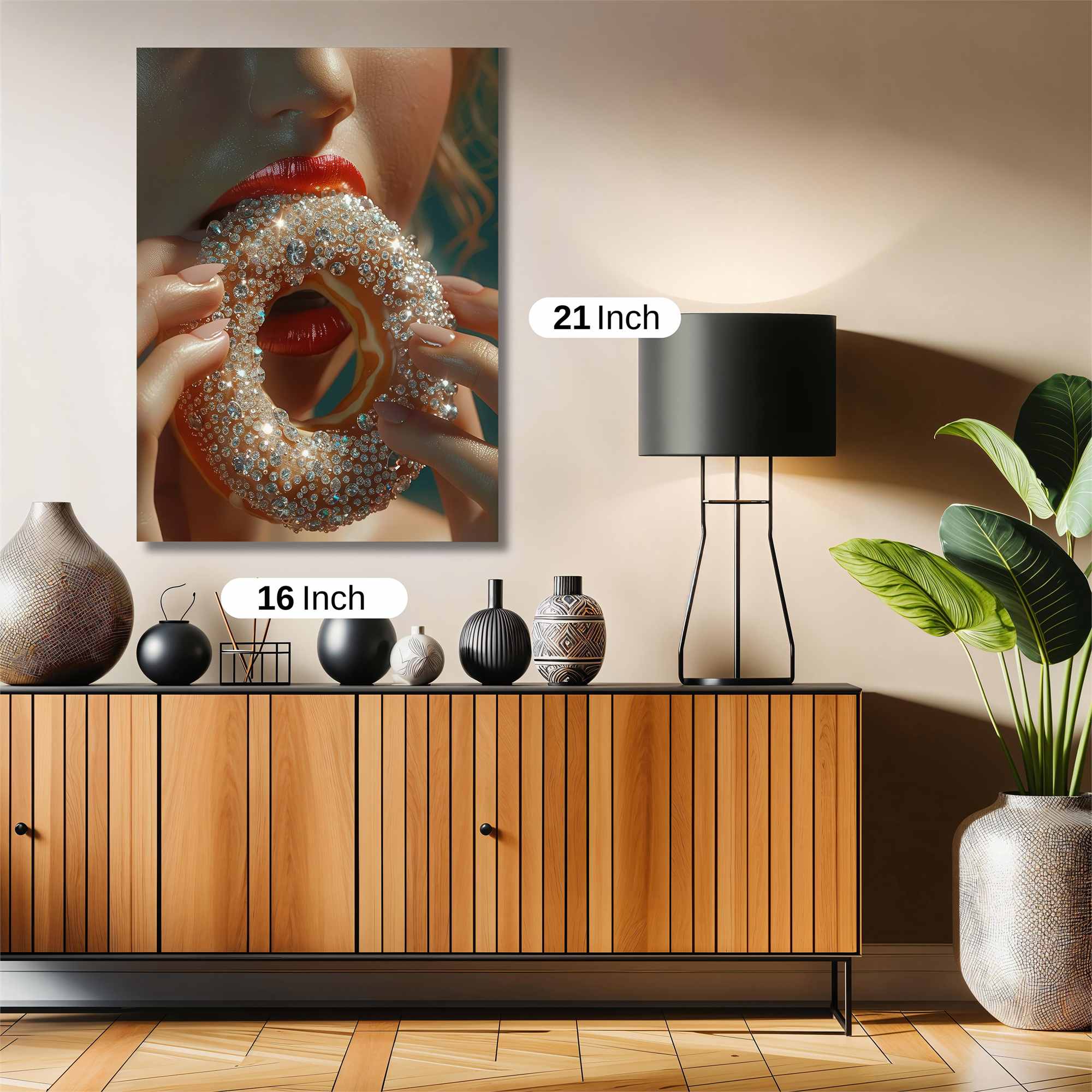 Diamond Delight Safe Wall Magnetic / M