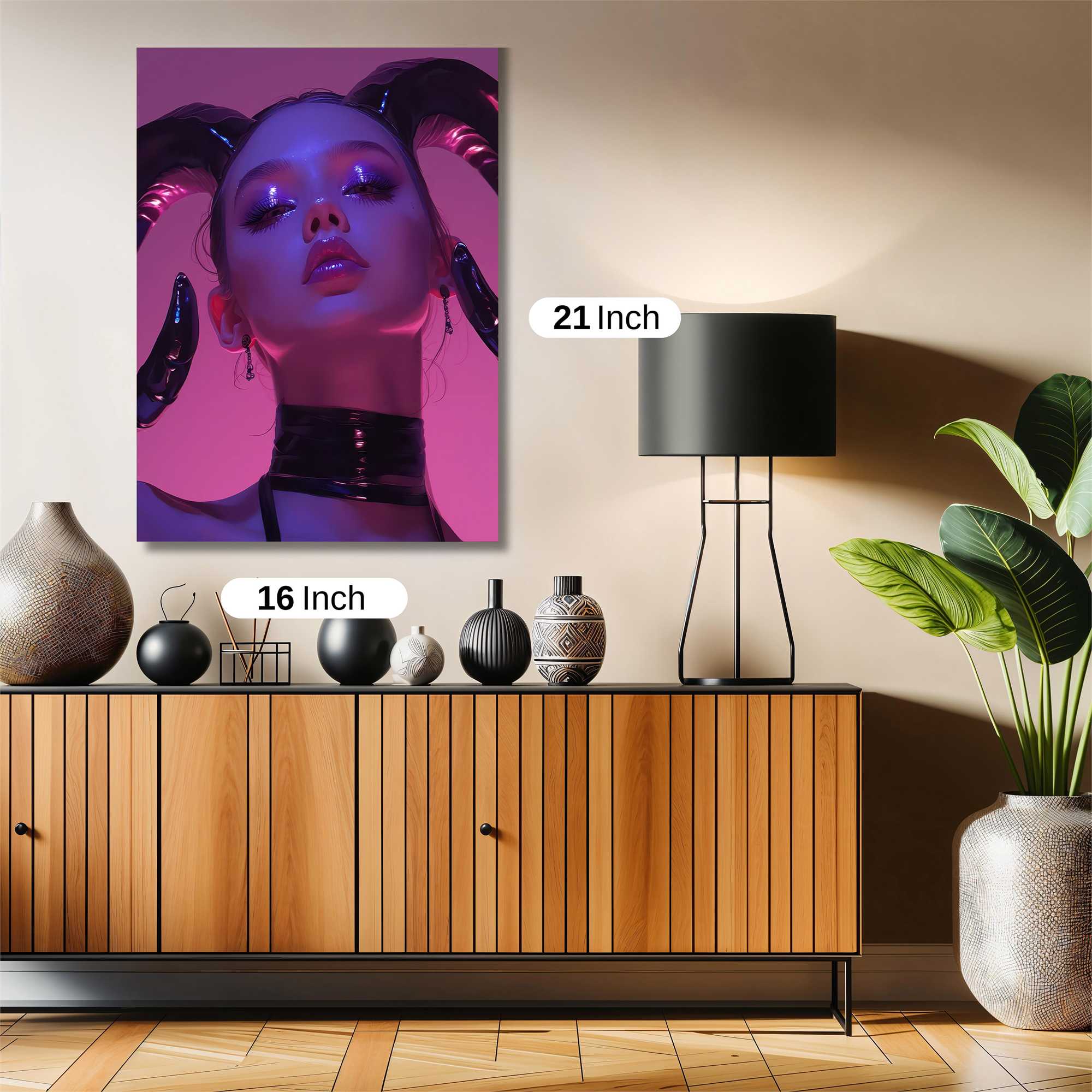 Demonic Aura Safe Wall Magnetic / M