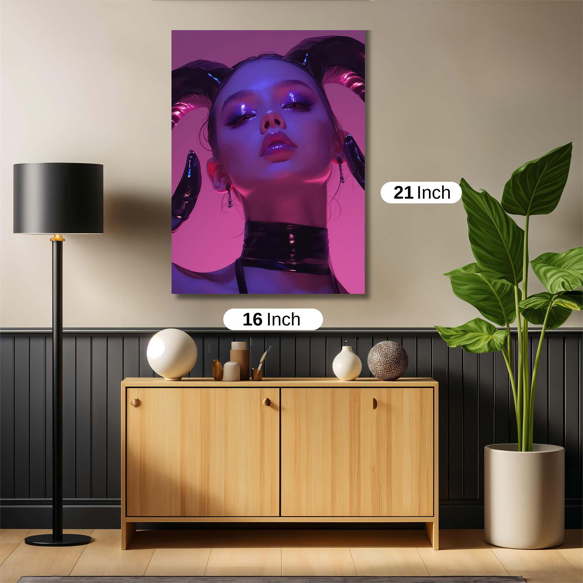 Demonic Aura Safe Wall Magnetic / M