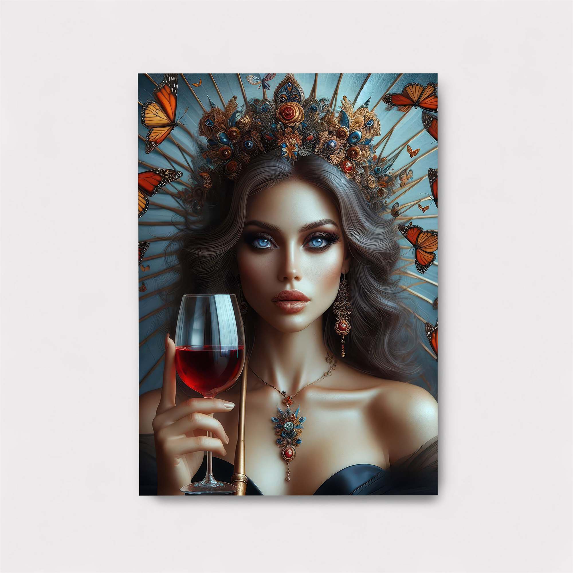 Butterfly Empress Safe Wall Magnetic / M