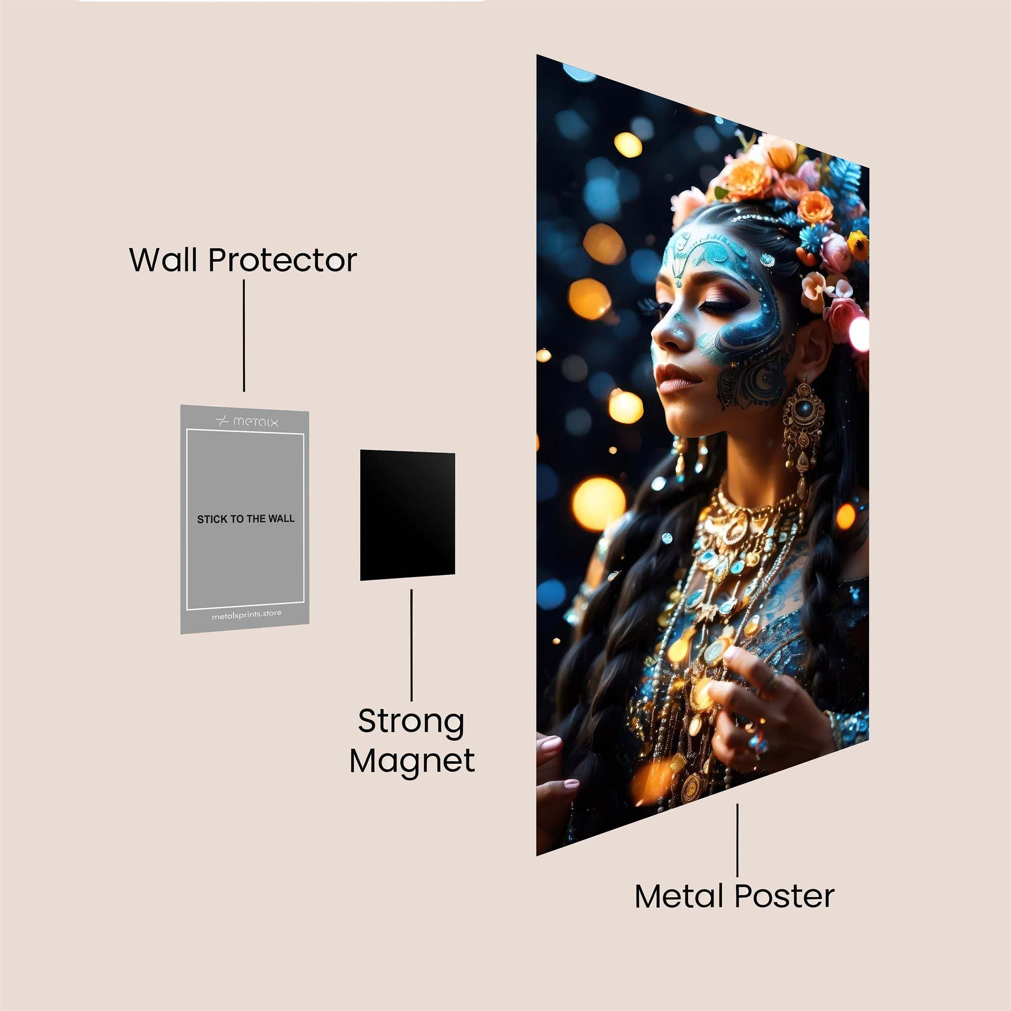 Goddess Enchanting Safe Wall Magnetic / M