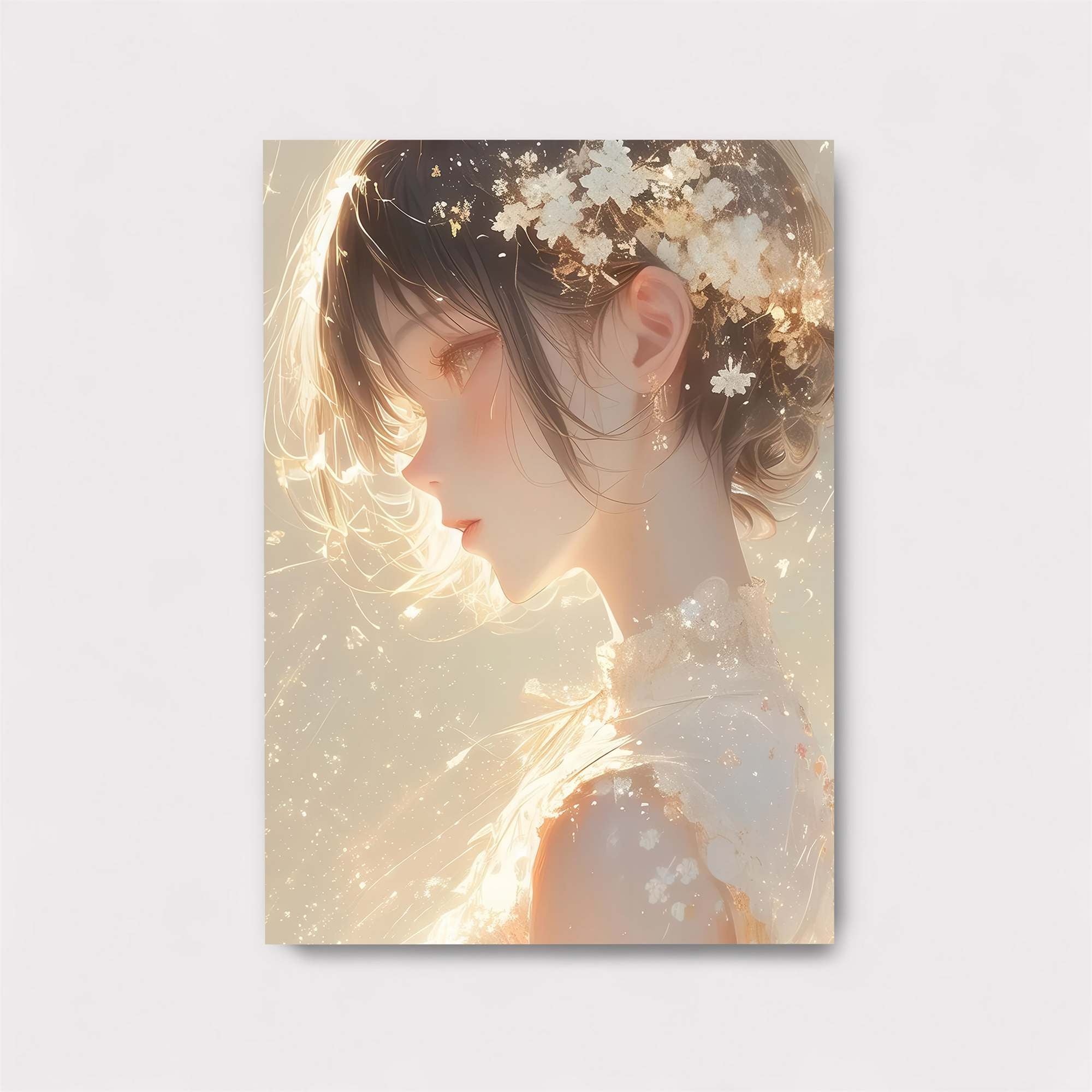 Floral Serenity Safe Wall Magnetic / M