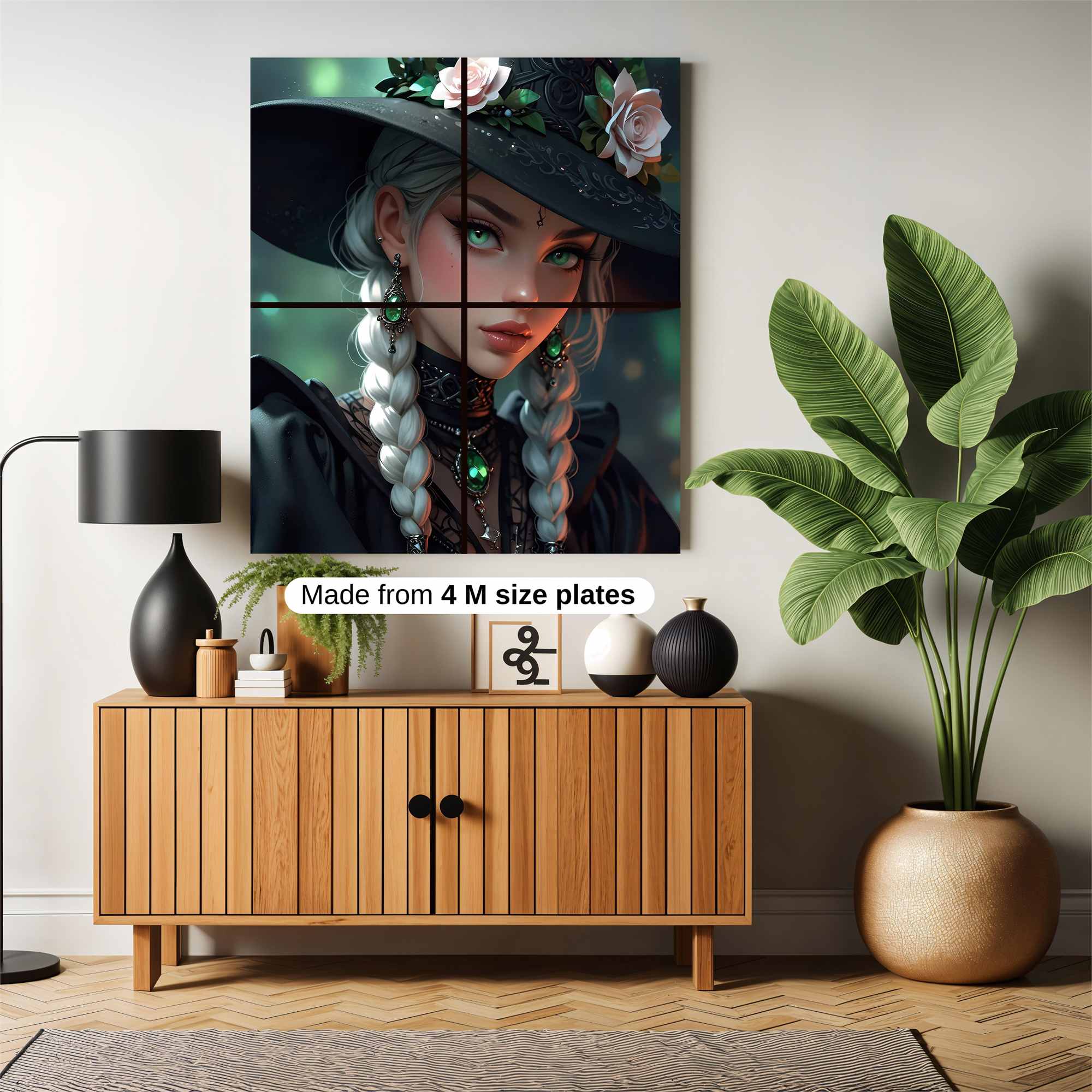 Witch Enigma Safe Wall Magnetic / M