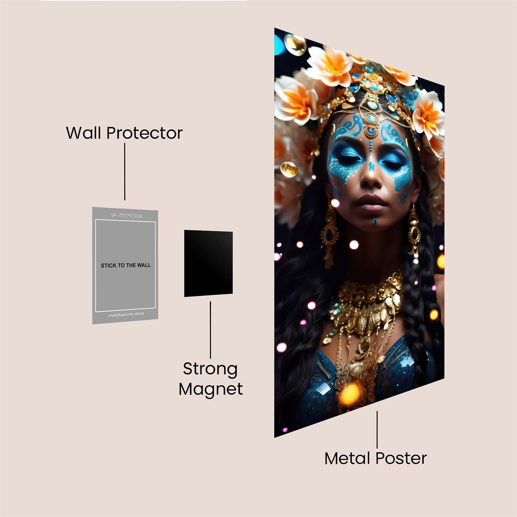 Goddess Enchanting Safe Wall Magnetic / M
