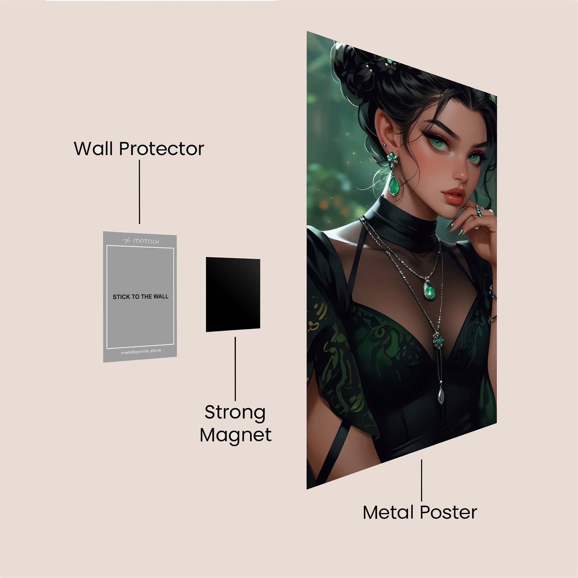 Enchantress Enigma Safe Wall Magnetic / M