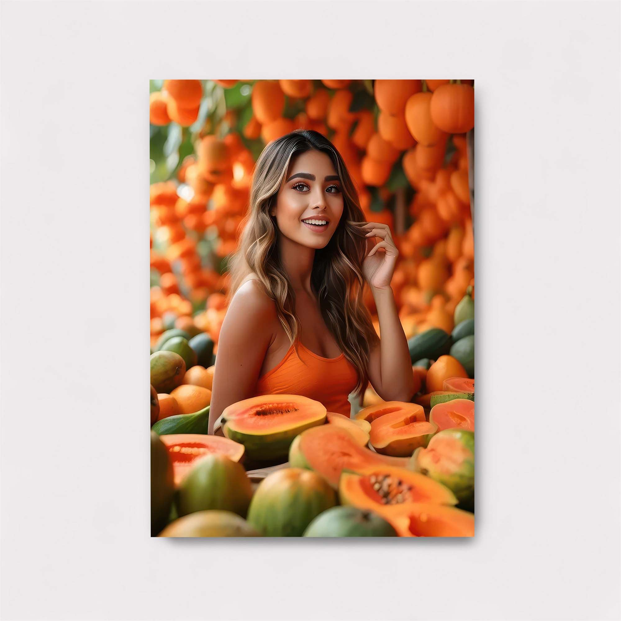 Papaya Paradise Safe Wall Magnetic / M