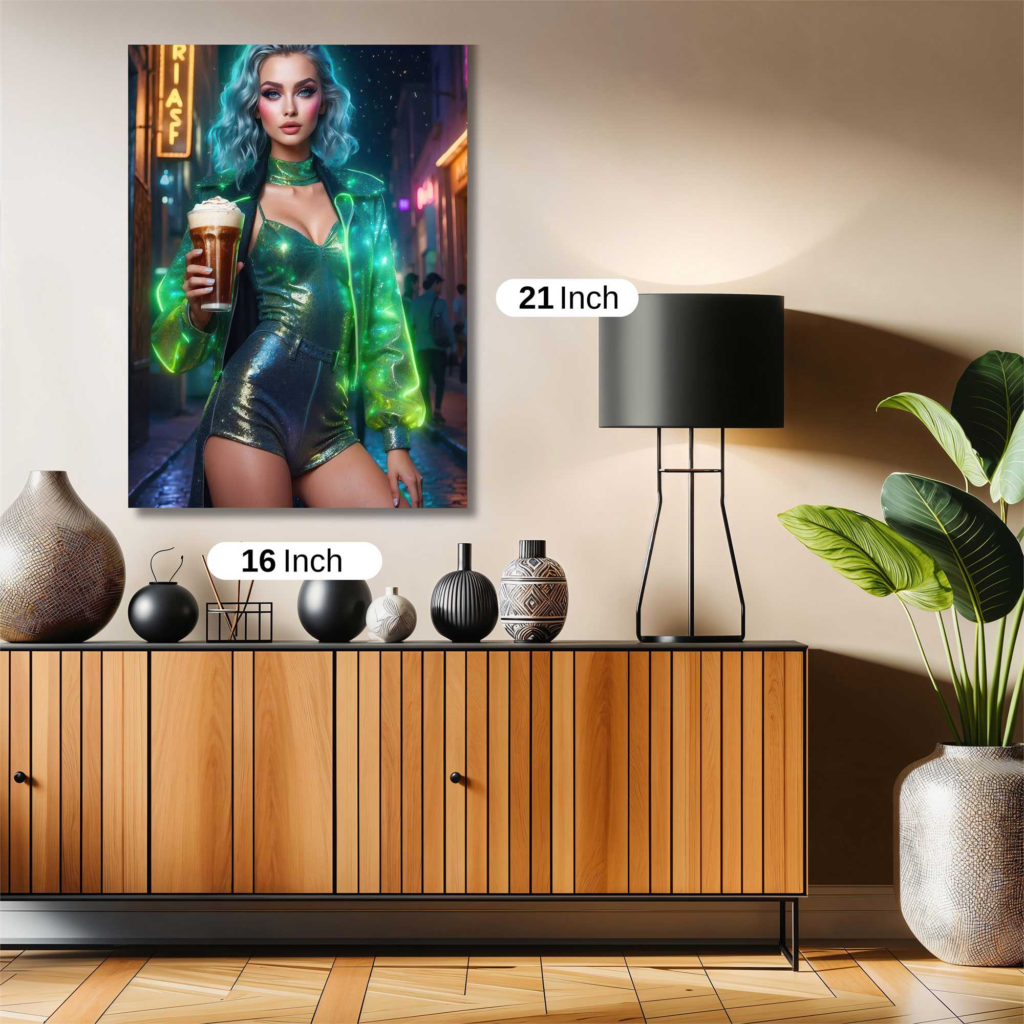 Neon Enigma Safe Wall Magnetic / M