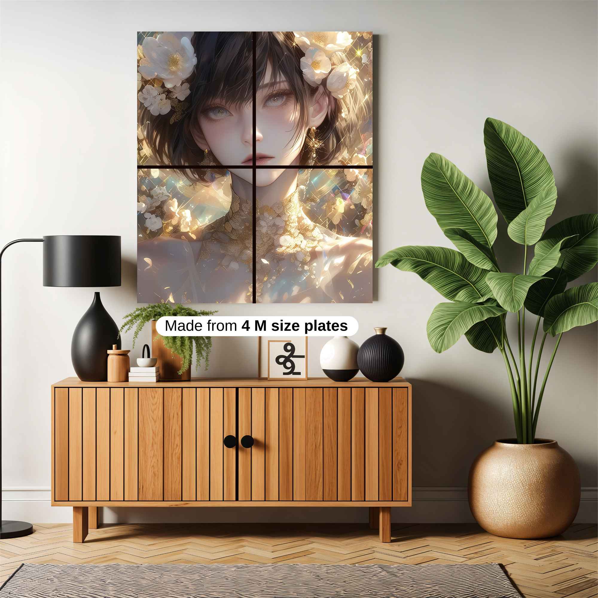 Floral Enigma Safe Wall Magnetic / M