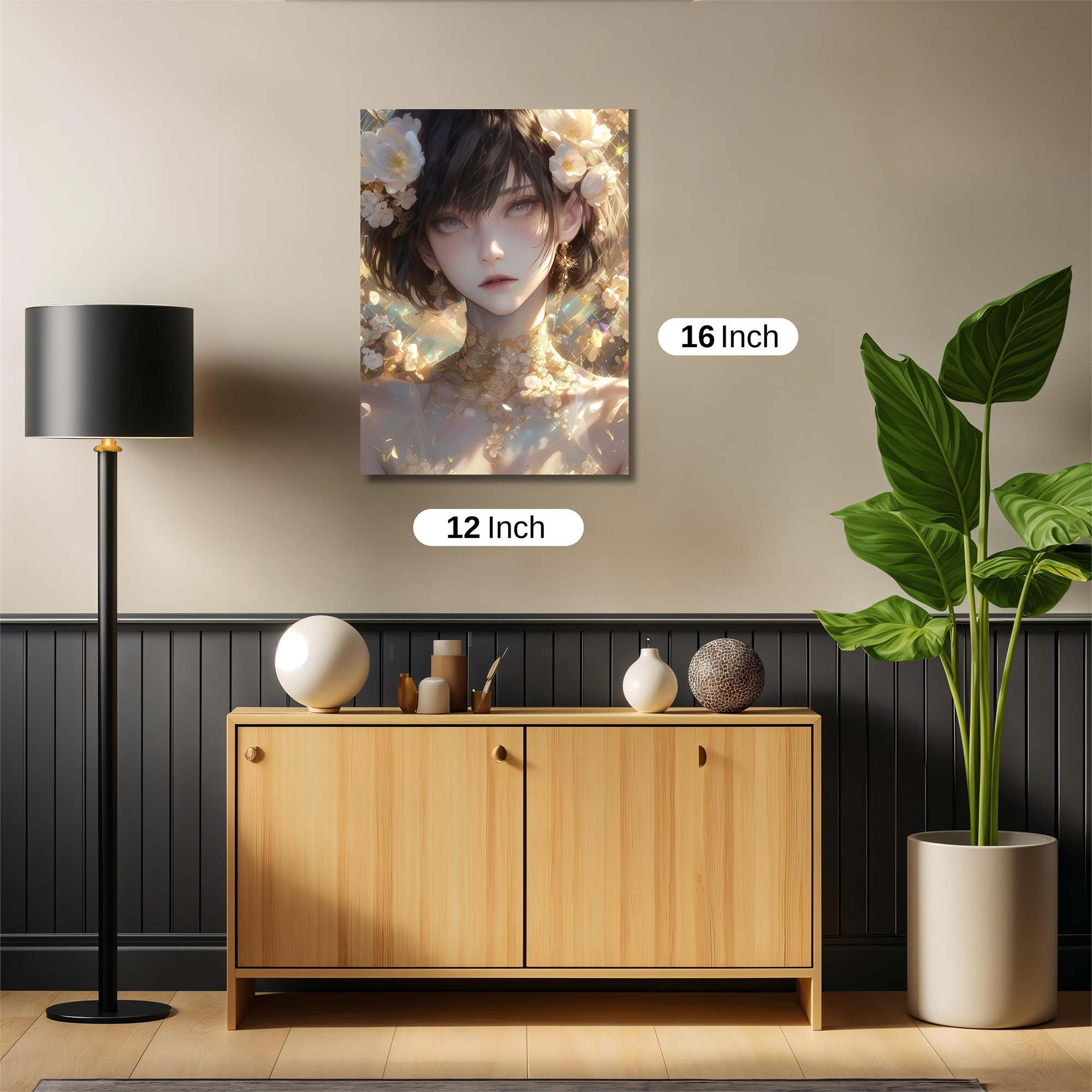 Floral Enigma Safe Wall Magnetic / M