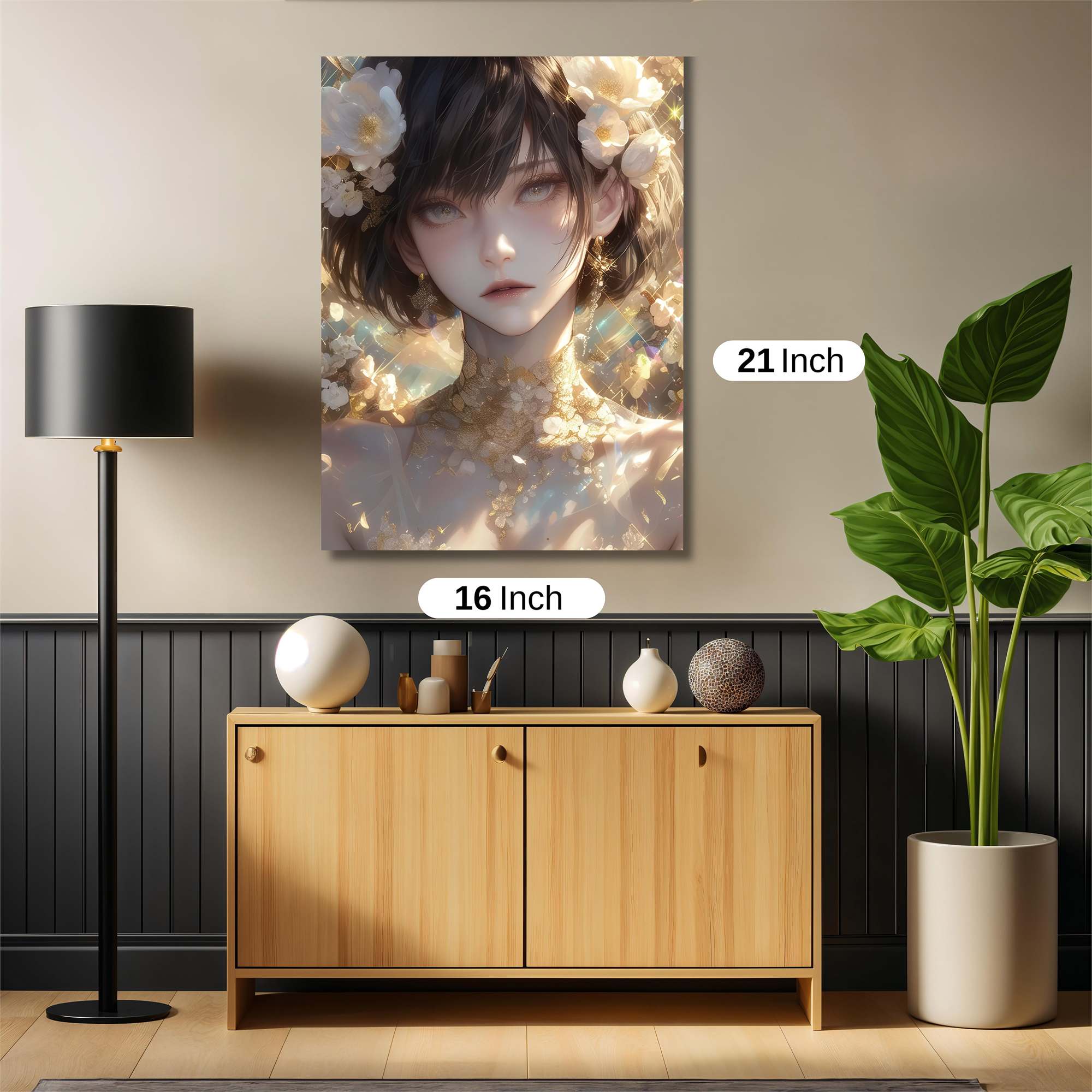 Floral Enigma Safe Wall Magnetic / M