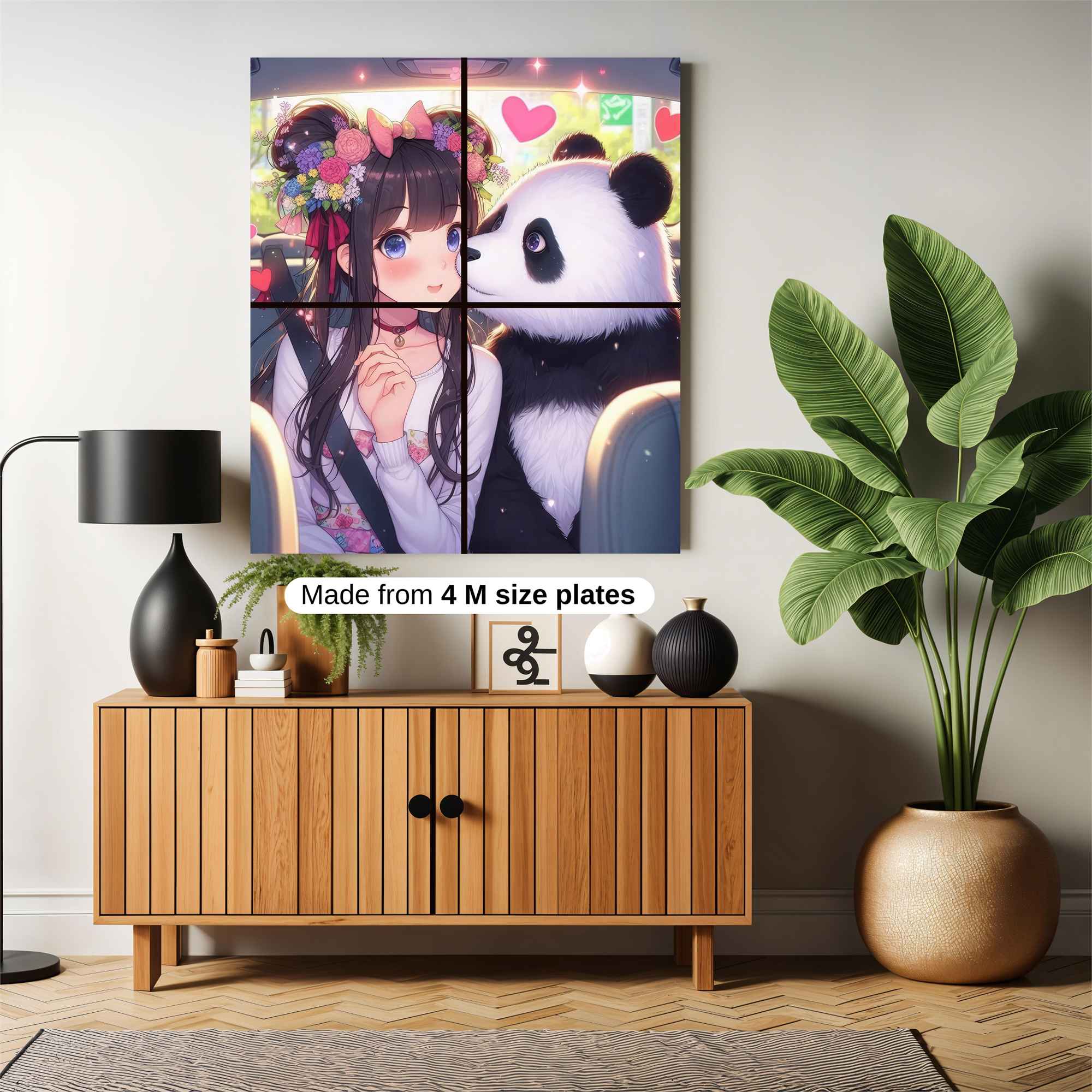 PandaBliss Safe Wall Magnetic / M