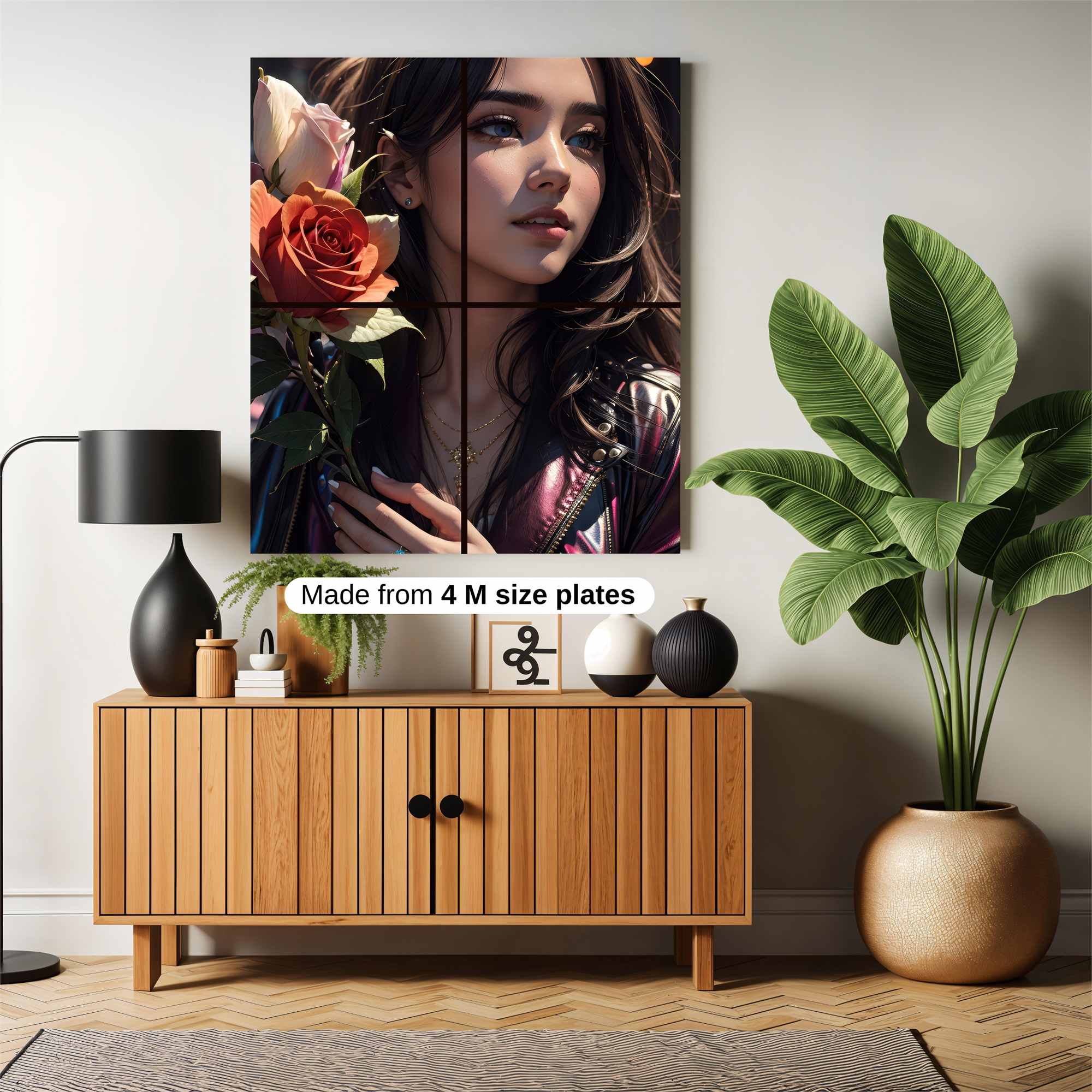 Rose Radiance Safe Wall Magnetic / M
