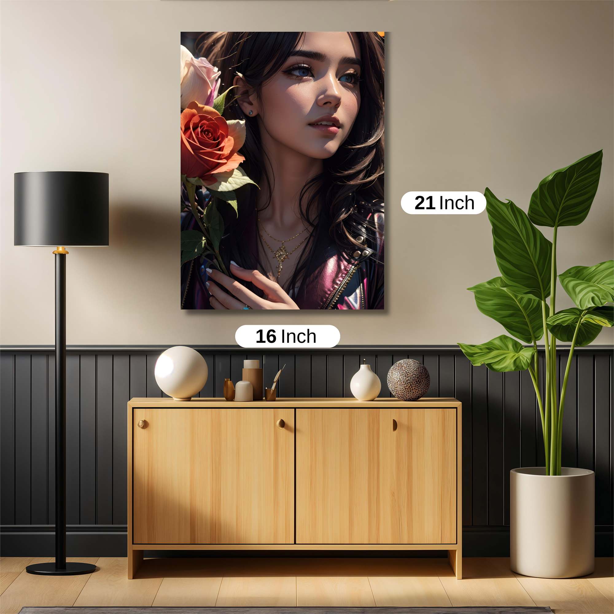 Rose Radiance Safe Wall Magnetic / M