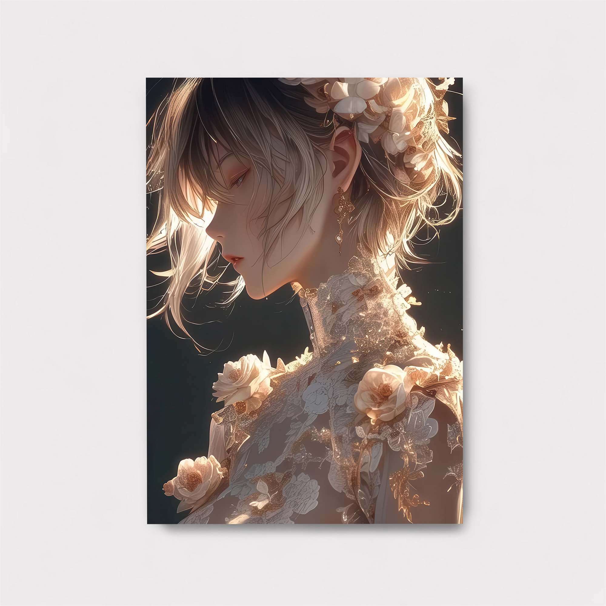 Floral Serenity Safe Wall Magnetic / M