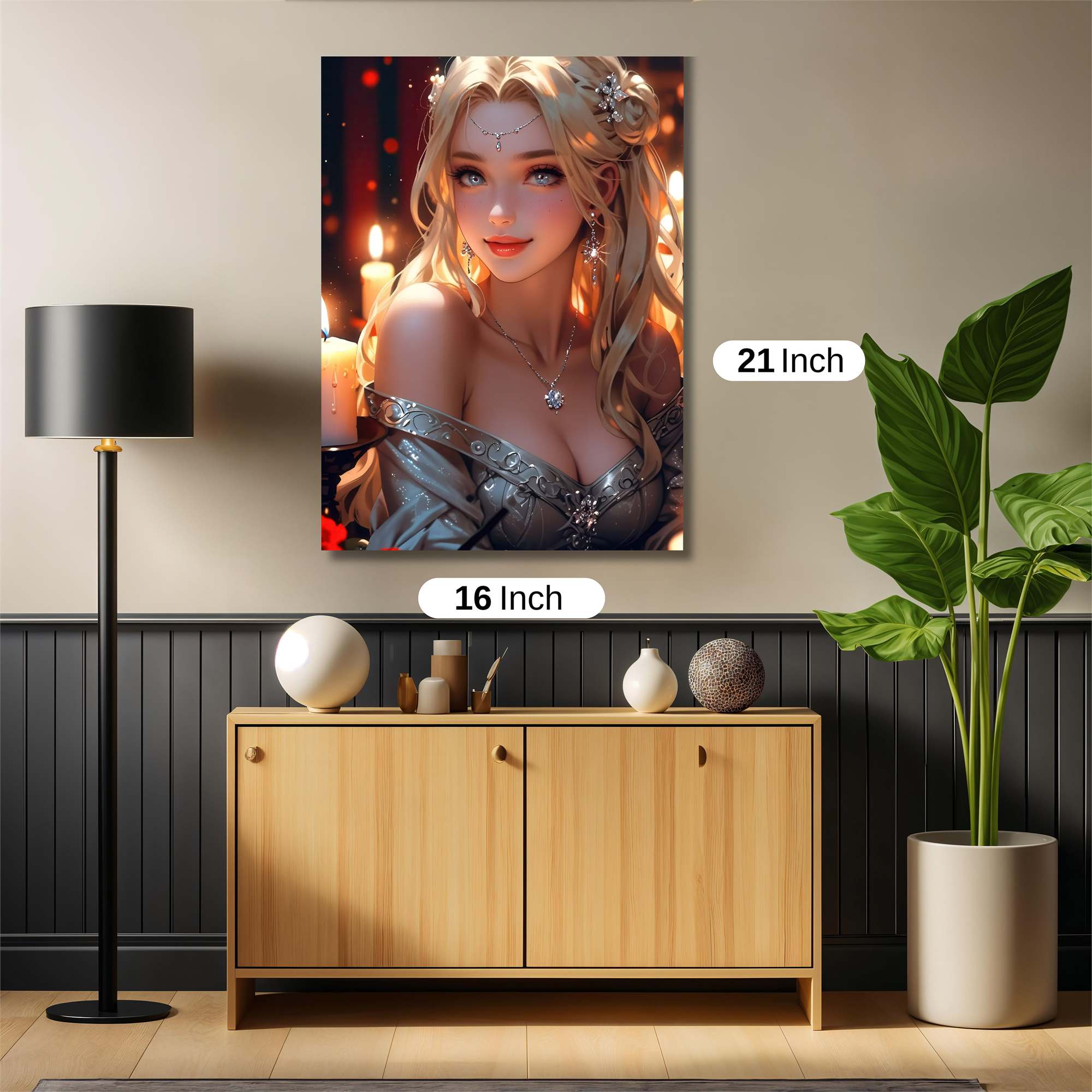 Elven Radiance Safe Wall Magnetic / M