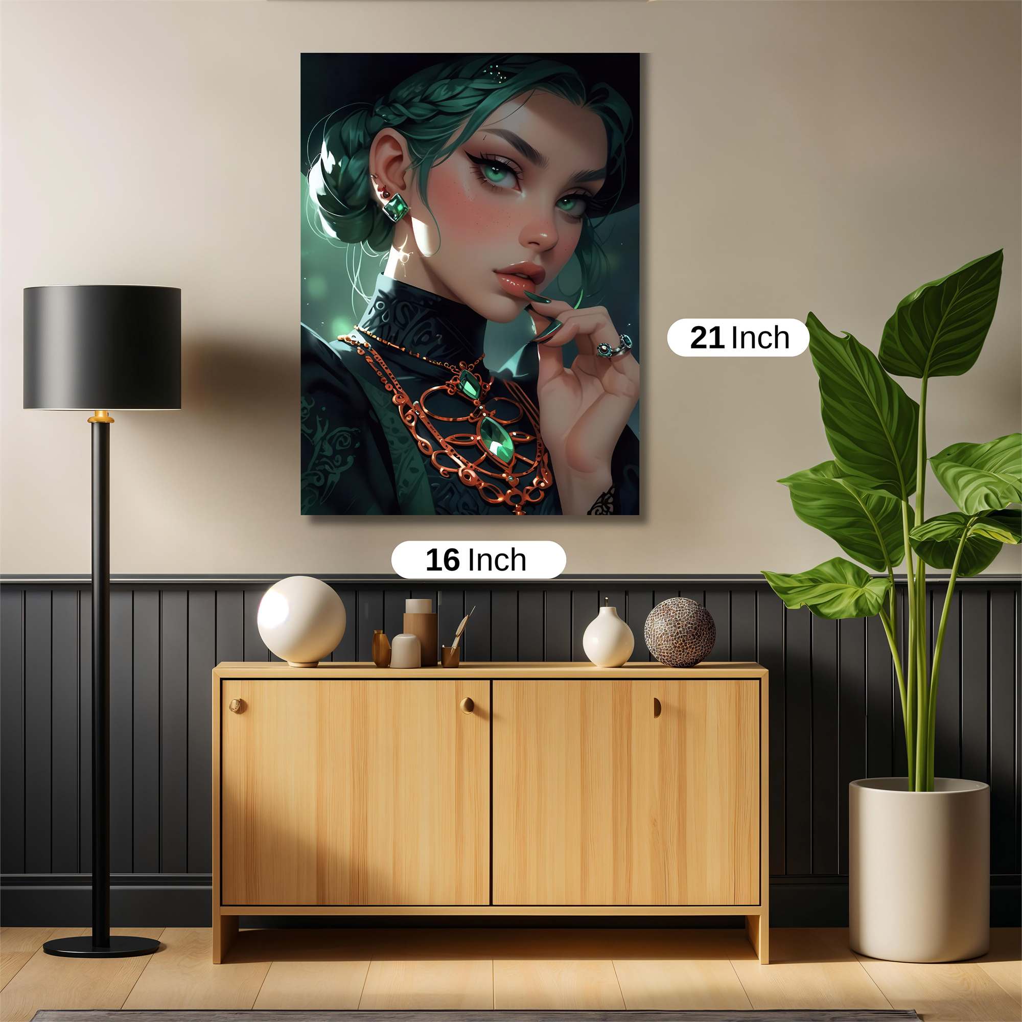 Emerald Enigma Safe Wall Magnetic / M