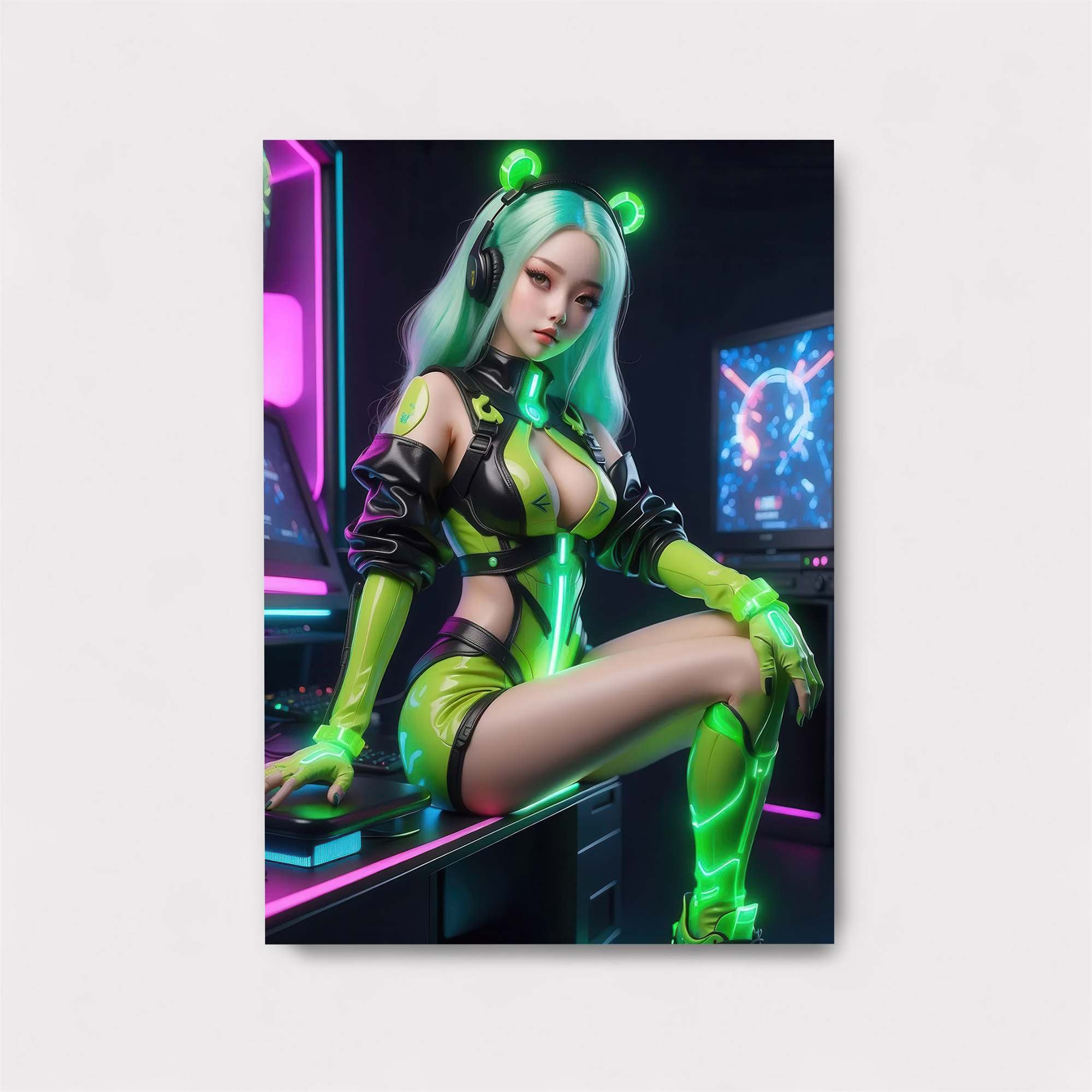 Gamer Glow Safe Wall Magnetic / M