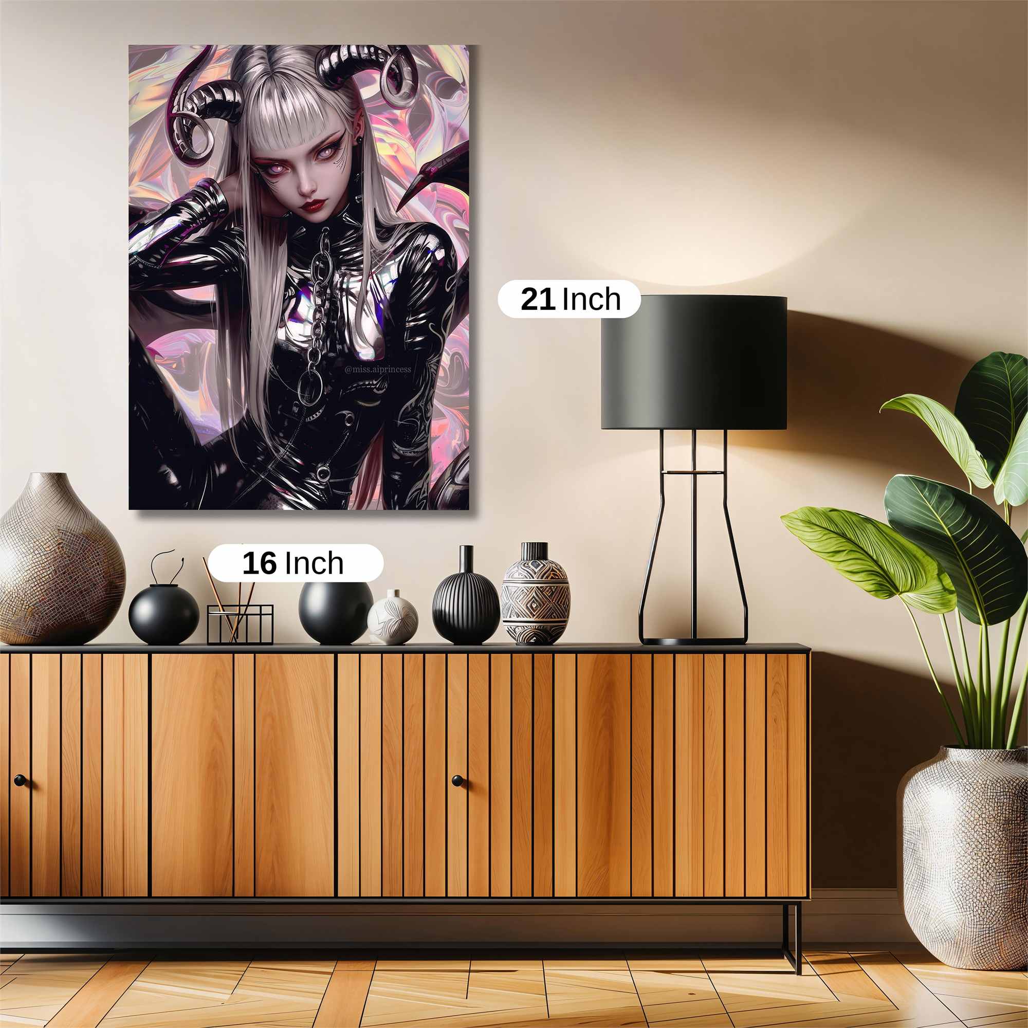 Demon Enigma Safe Wall Magnetic / M