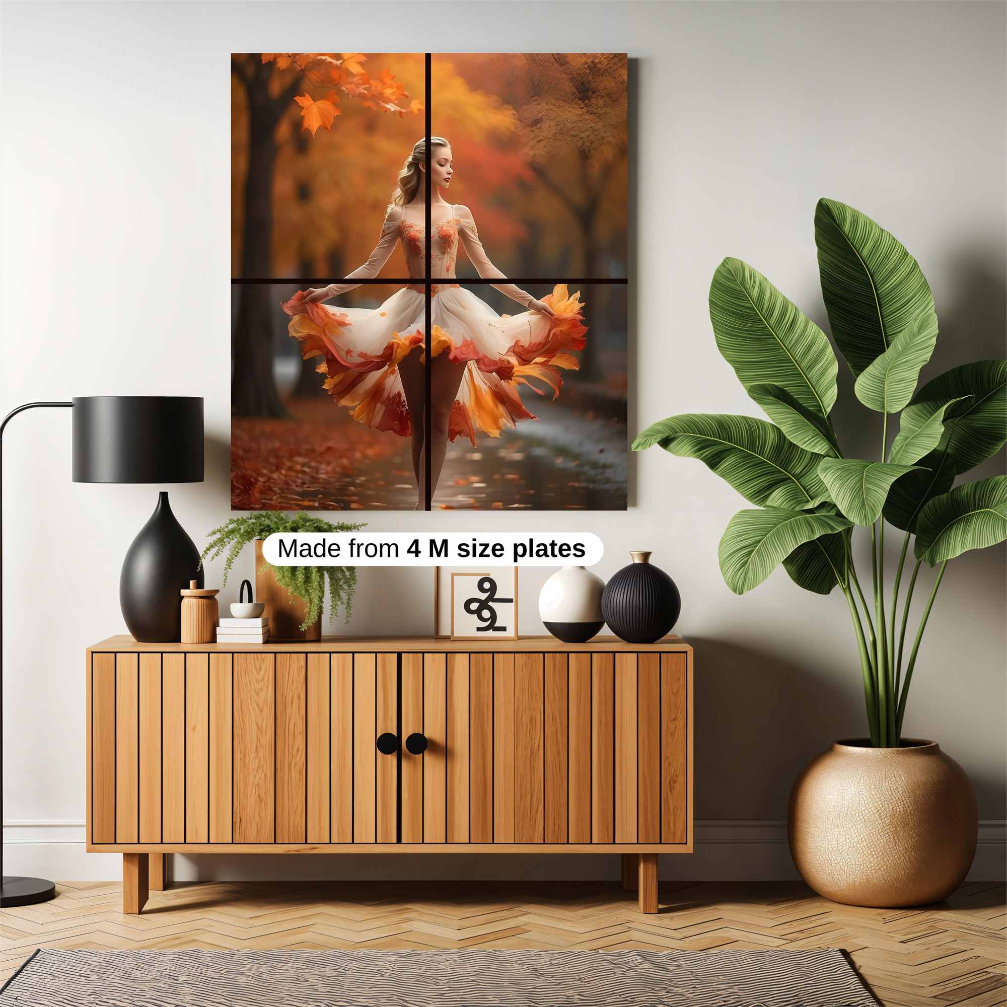 Autumn Whimsy Safe Wall Magnetic / M