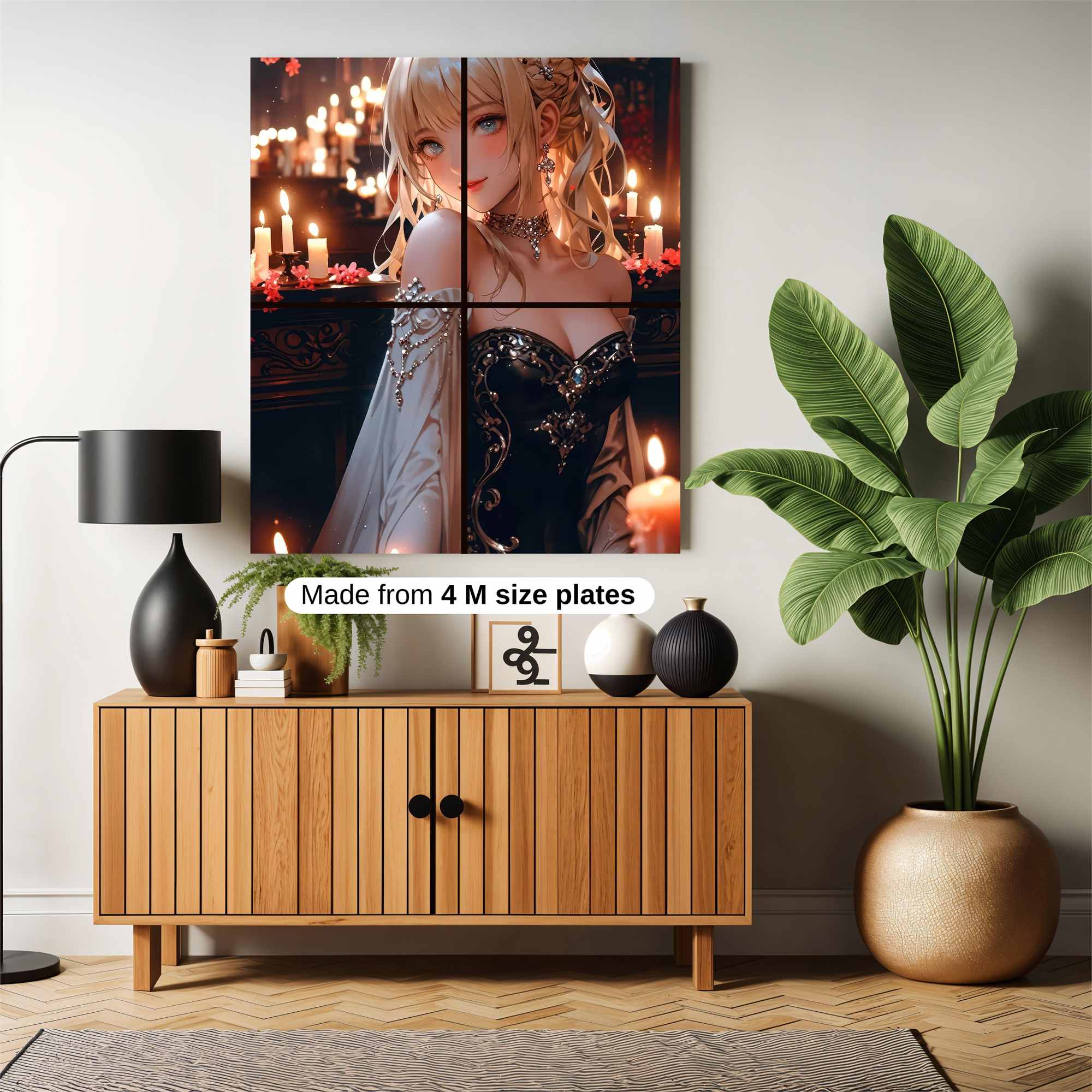 Candlelit Elegance Safe Wall Magnetic / M