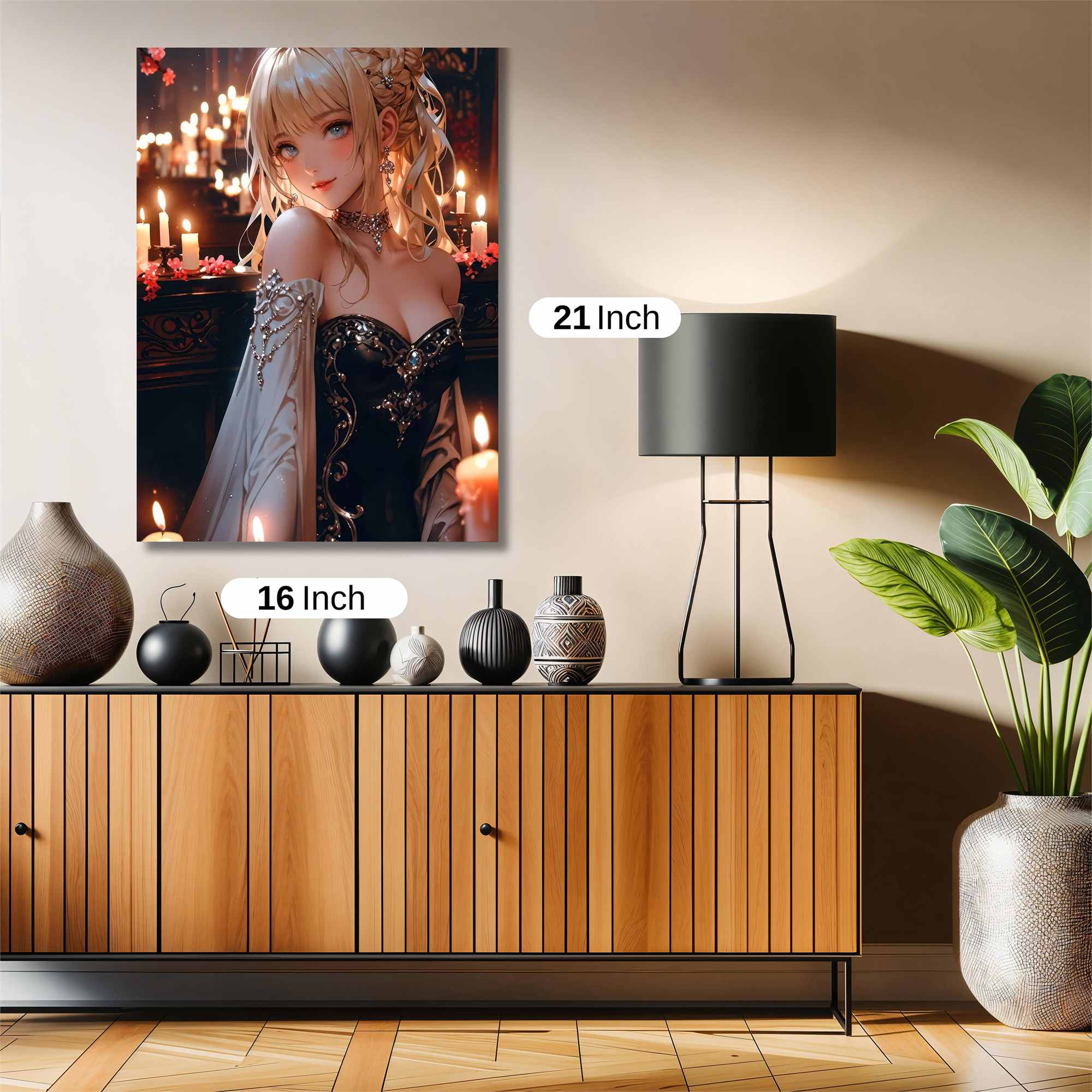 Candlelit Elegance Safe Wall Magnetic / M