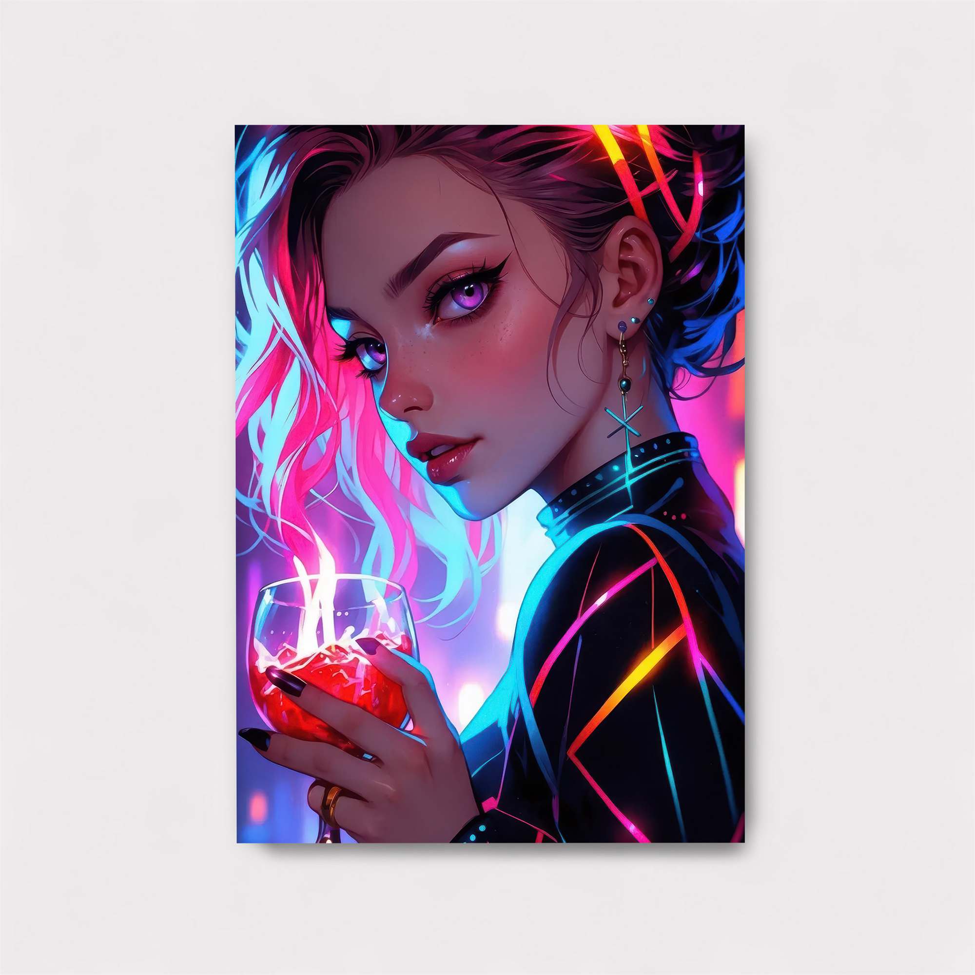 Neon Enigma Safe Wall Magnetic / M