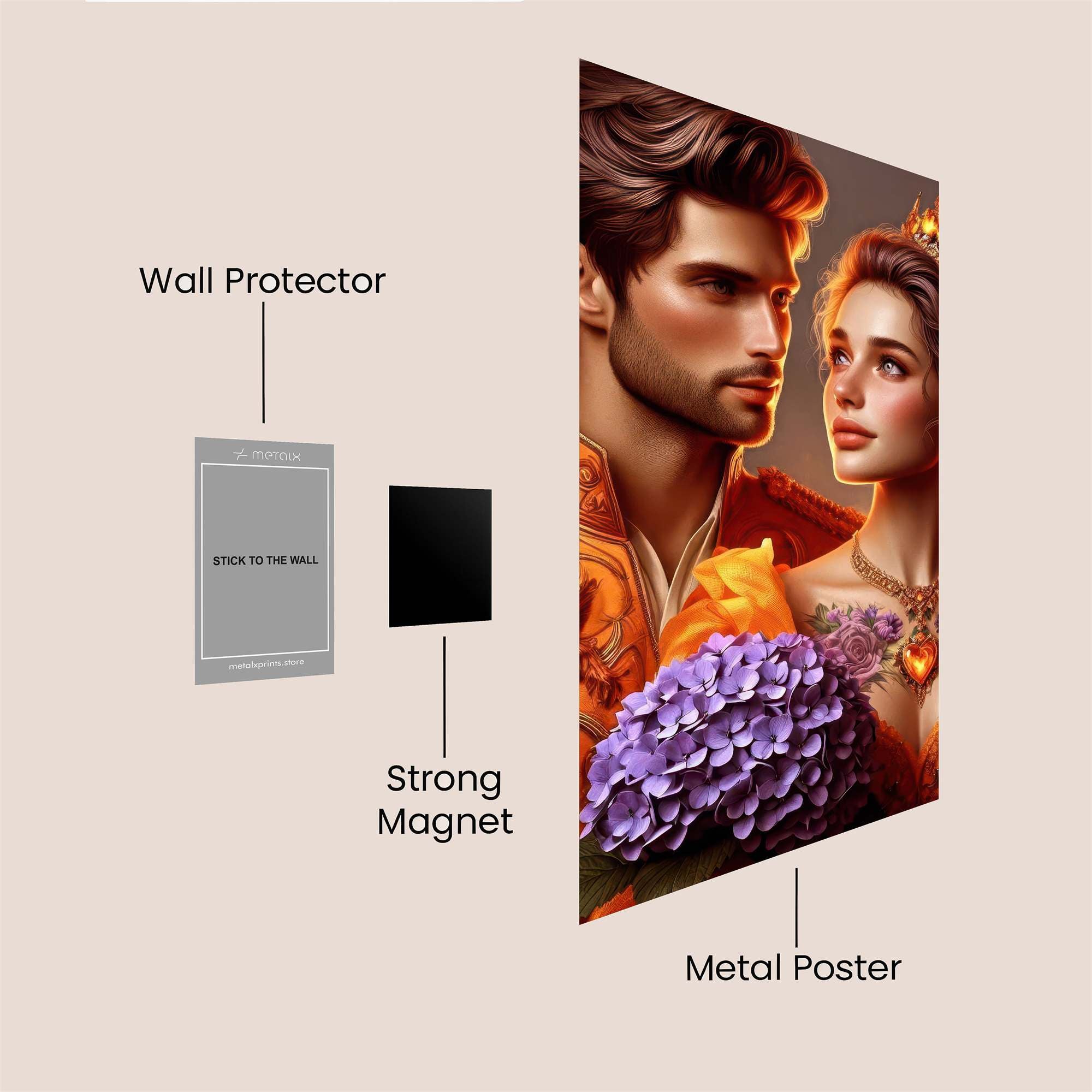 Royal Radiance Safe Wall Magnetic / M