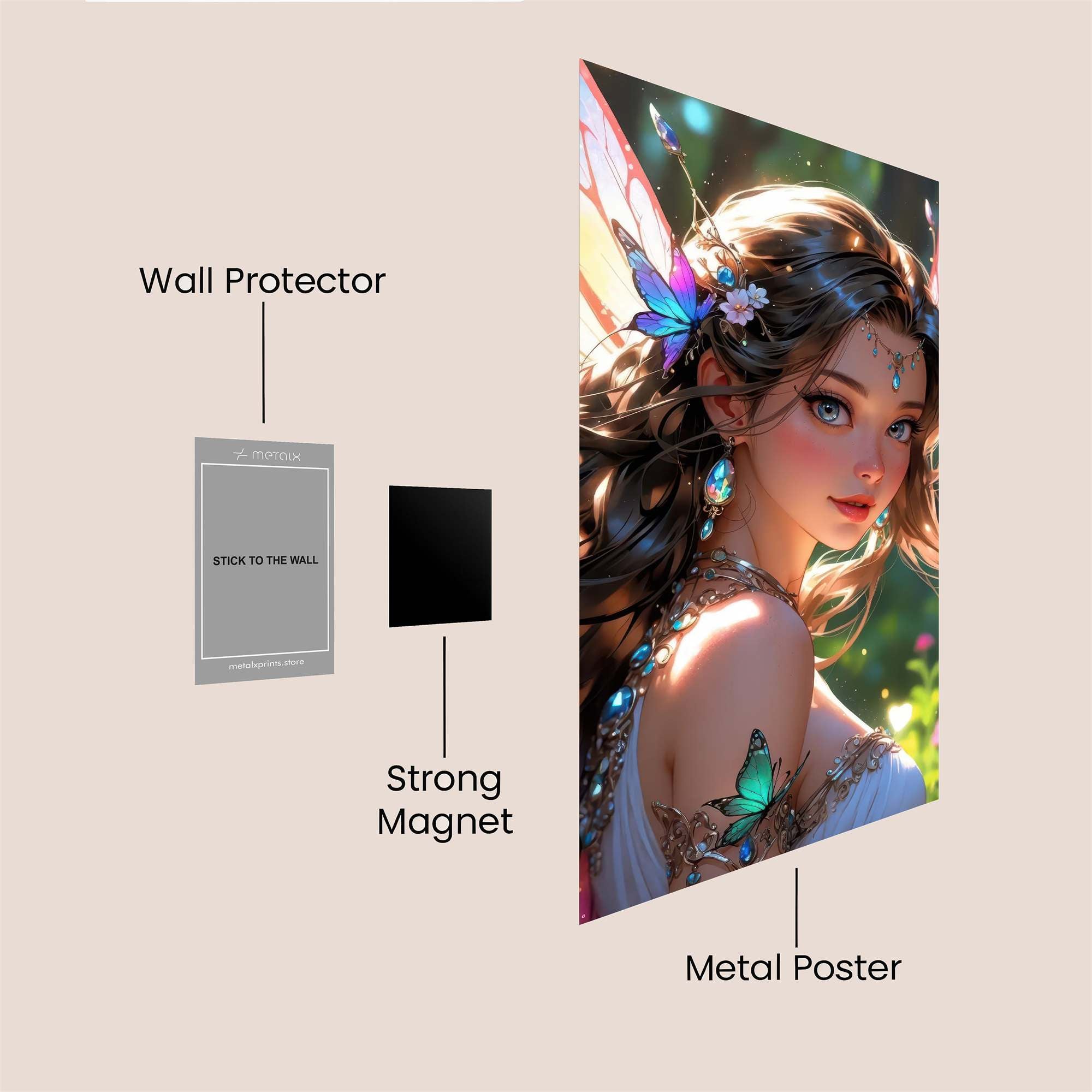 Fairy Enchantress Safe Wall Magnetic / M