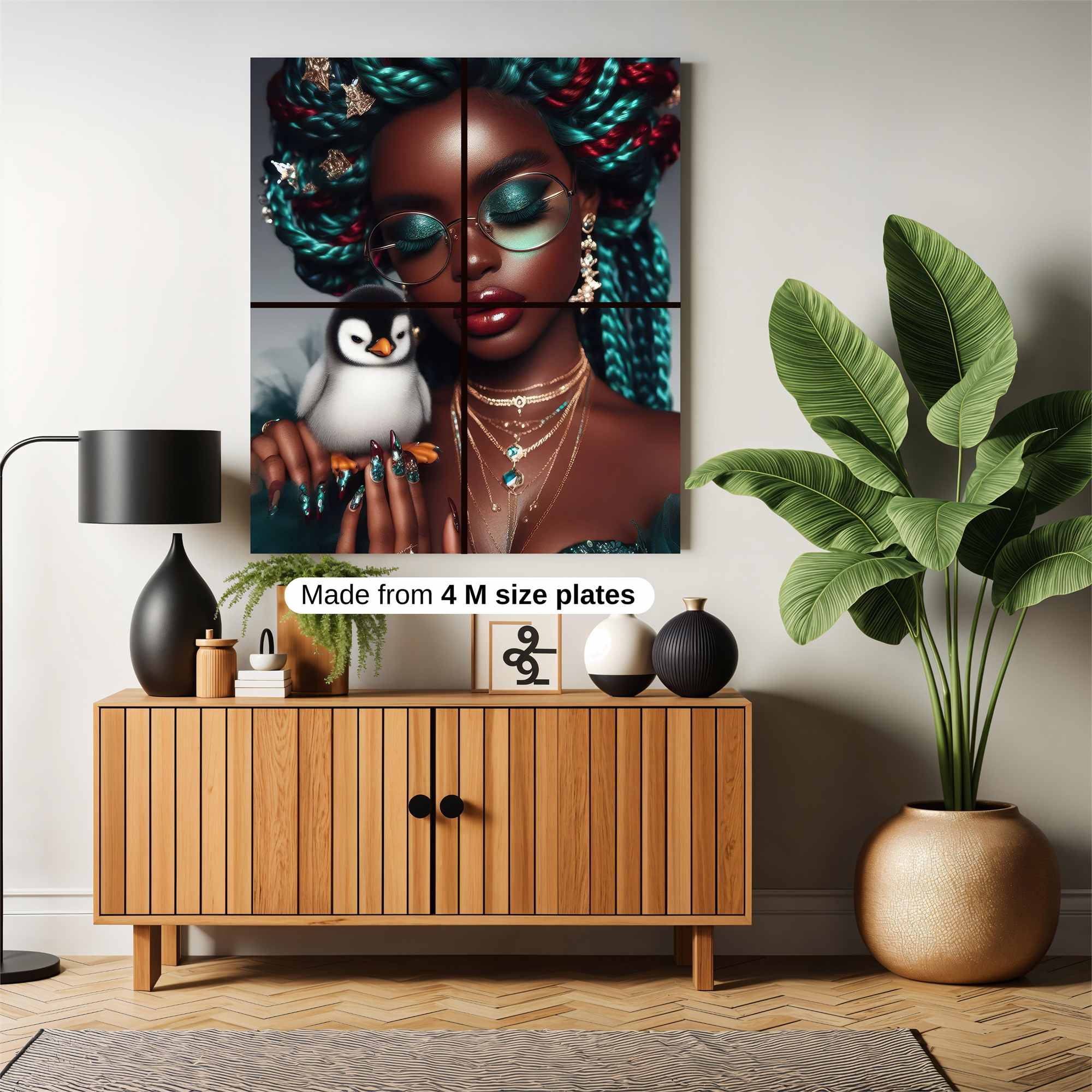 PenguinWhimsy Safe Wall Magnetic / M