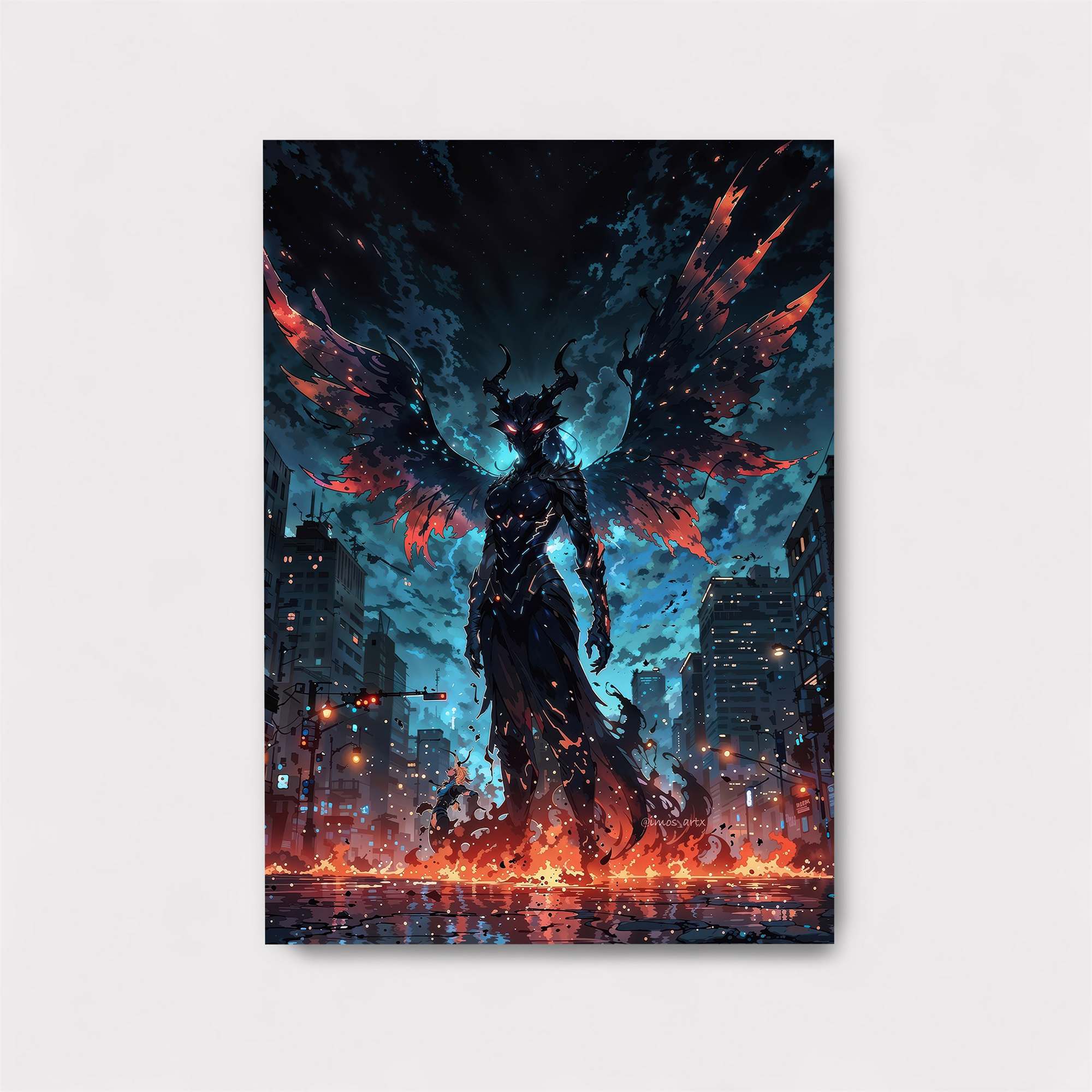 Demon Apocalypse Safe Wall Magnetic / M