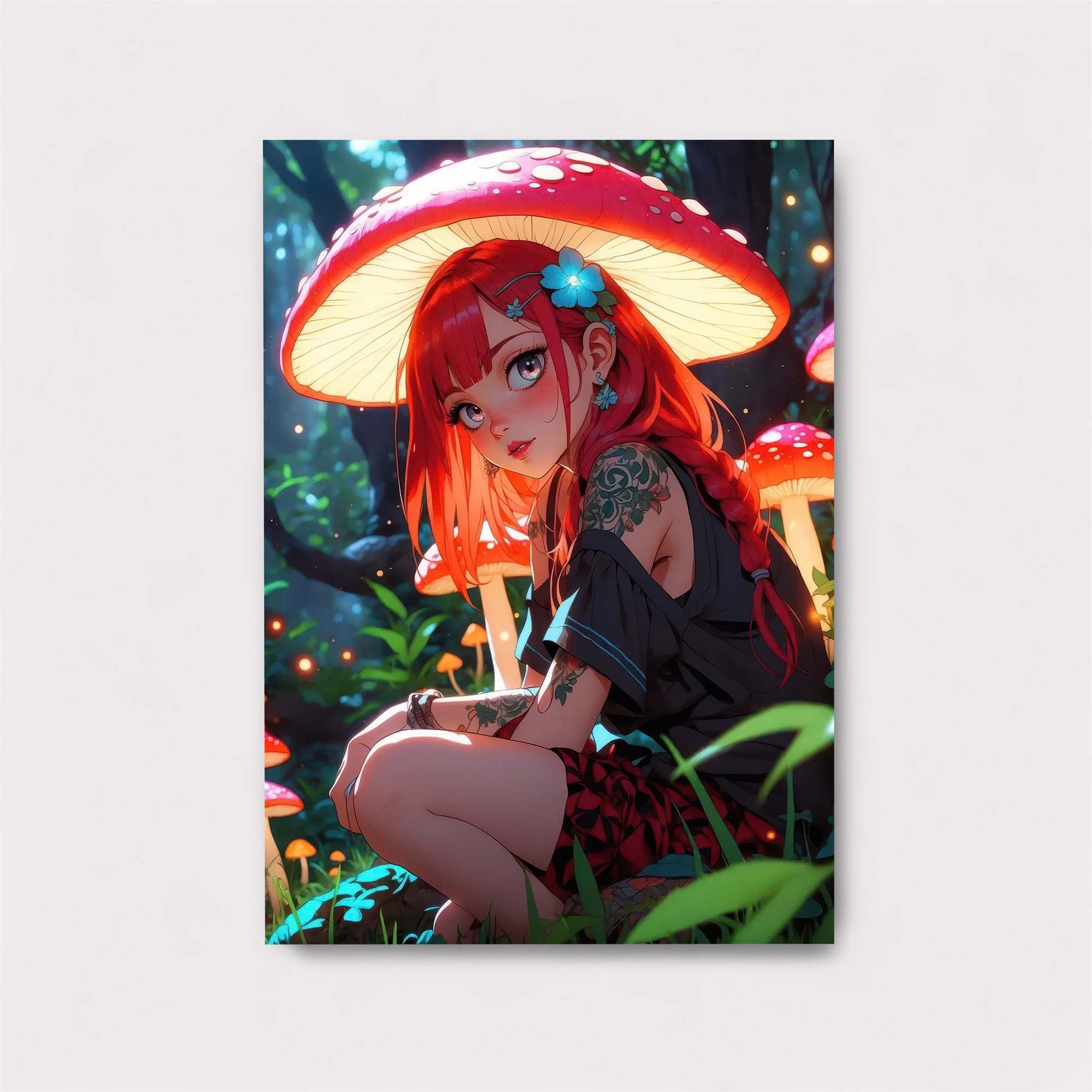 Mushroom Dream Safe Wall Magnetic / M