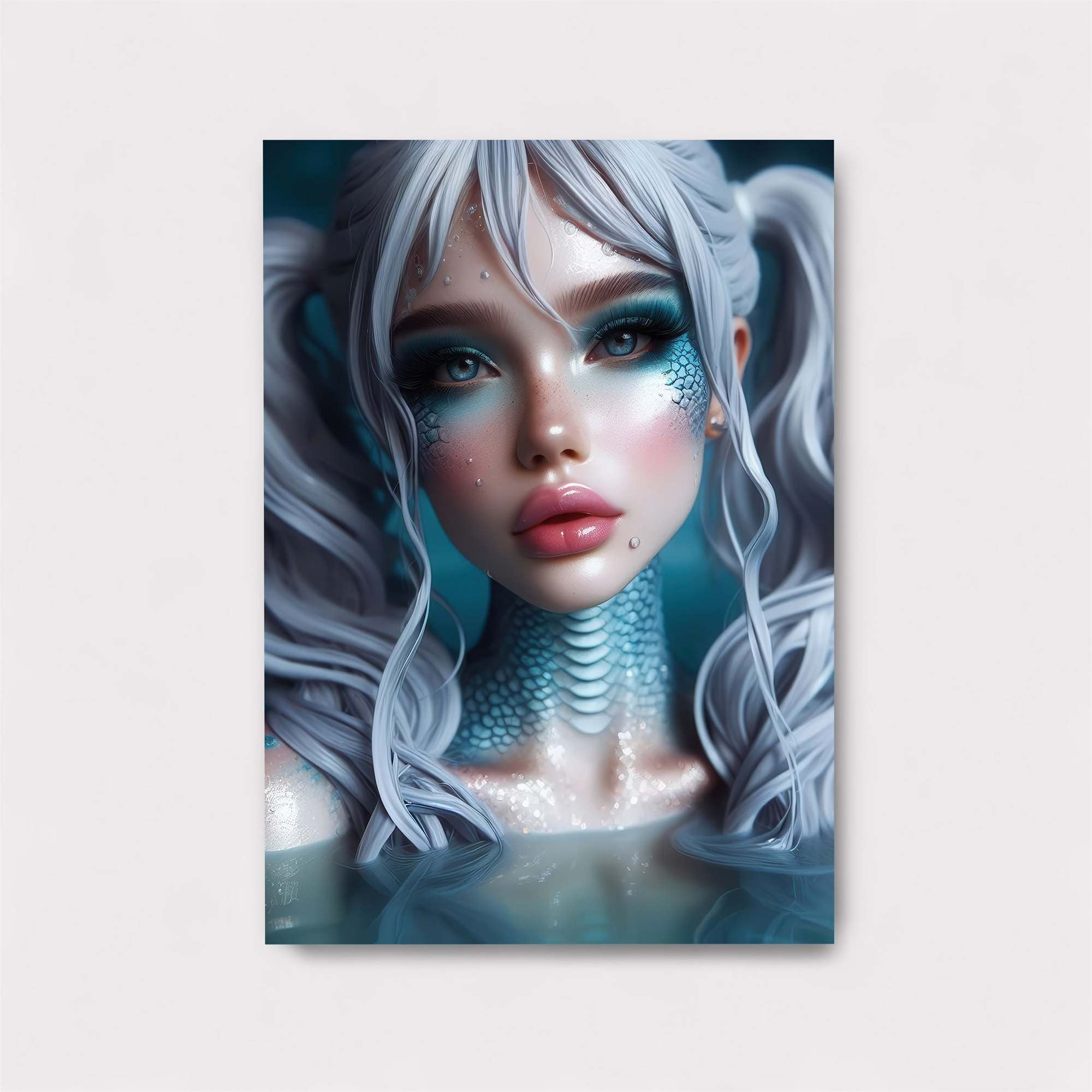 Mermaid Serenity Safe Wall Magnetic / M