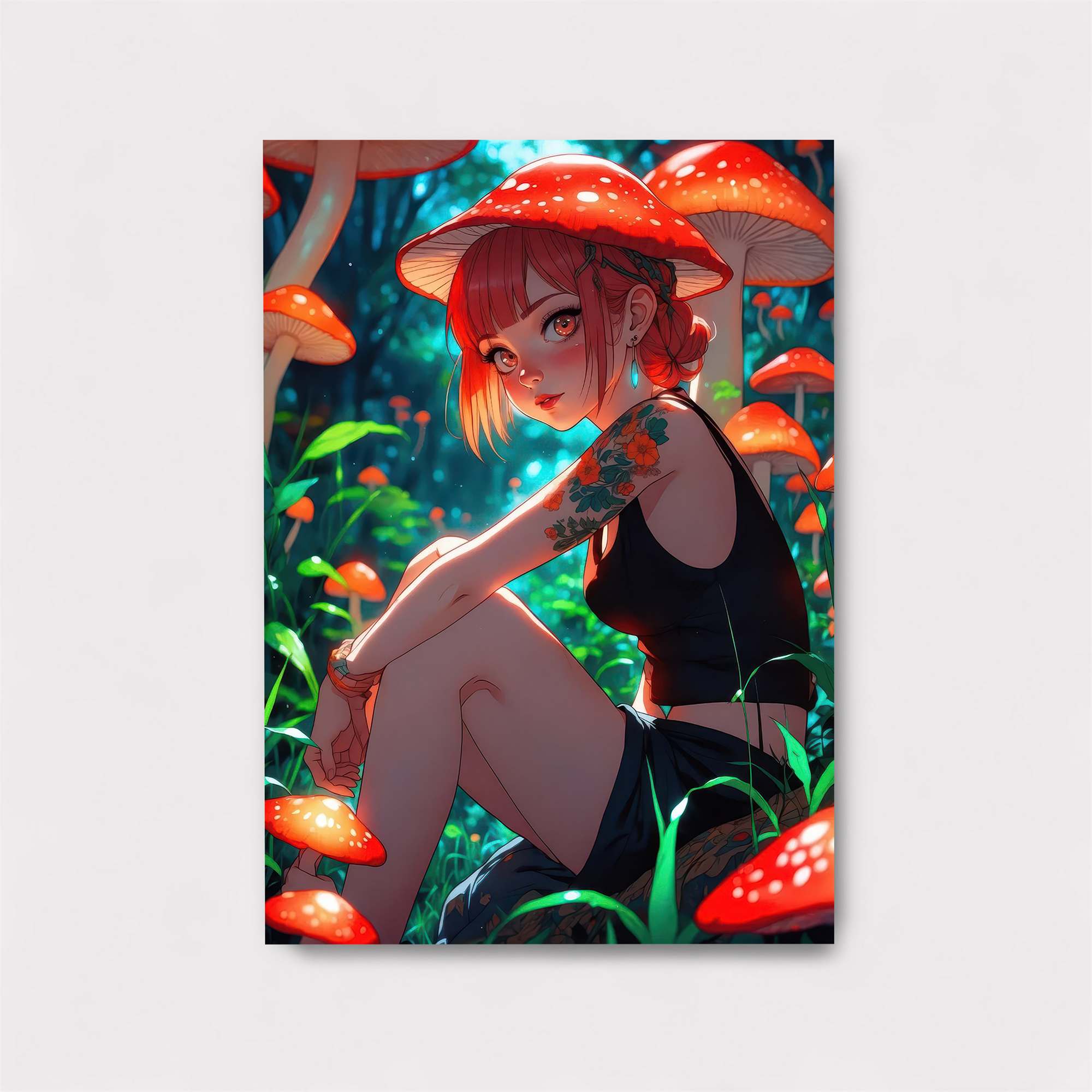 Mushroom Dream Safe Wall Magnetic / M