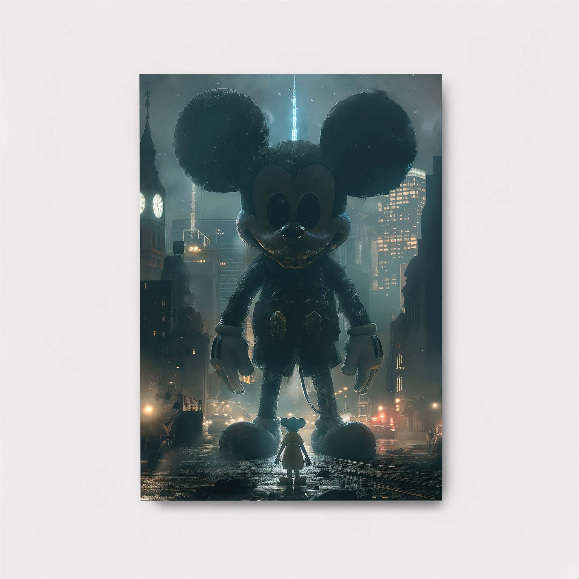 Mickey Menacing Safe Wall Magnetic / M