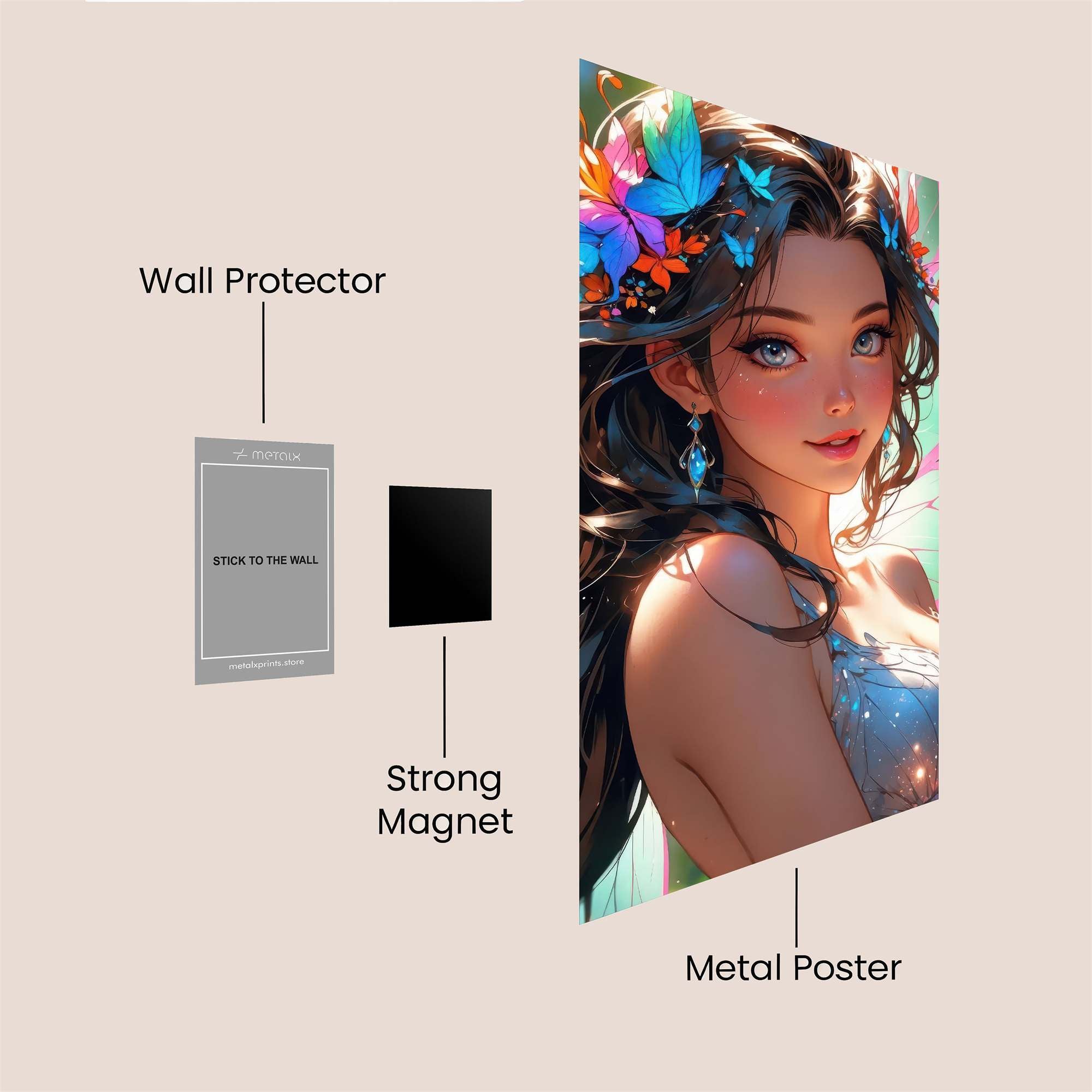 Fairy Radiance Safe Wall Magnetic / M