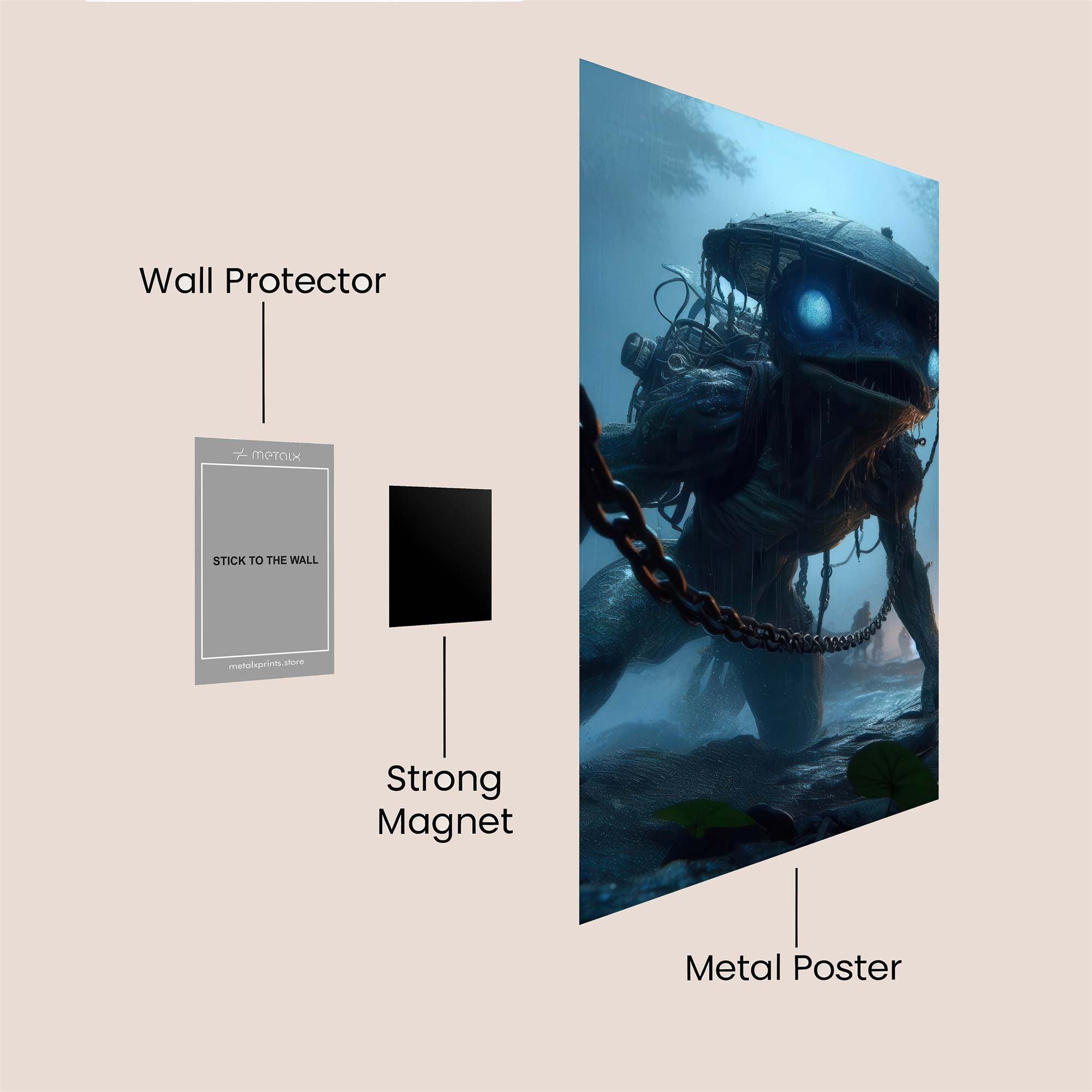 FrogGuardian Safe Wall Magnetic / M