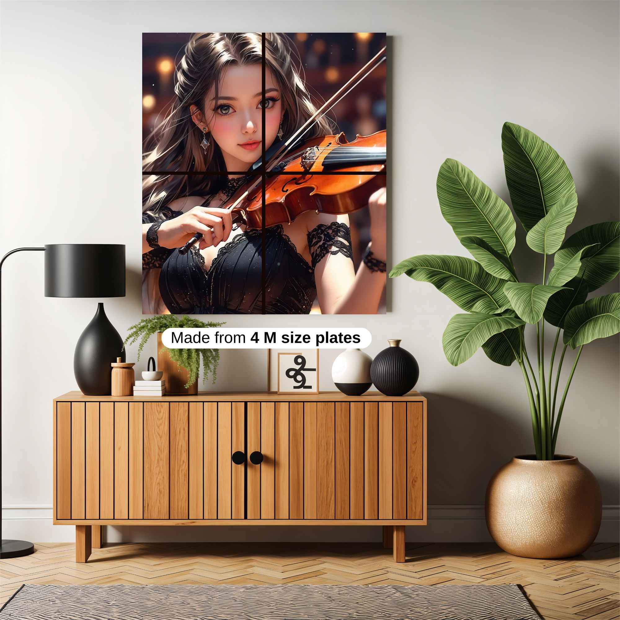 Violin Enchantress Safe Wall Magnetic / M