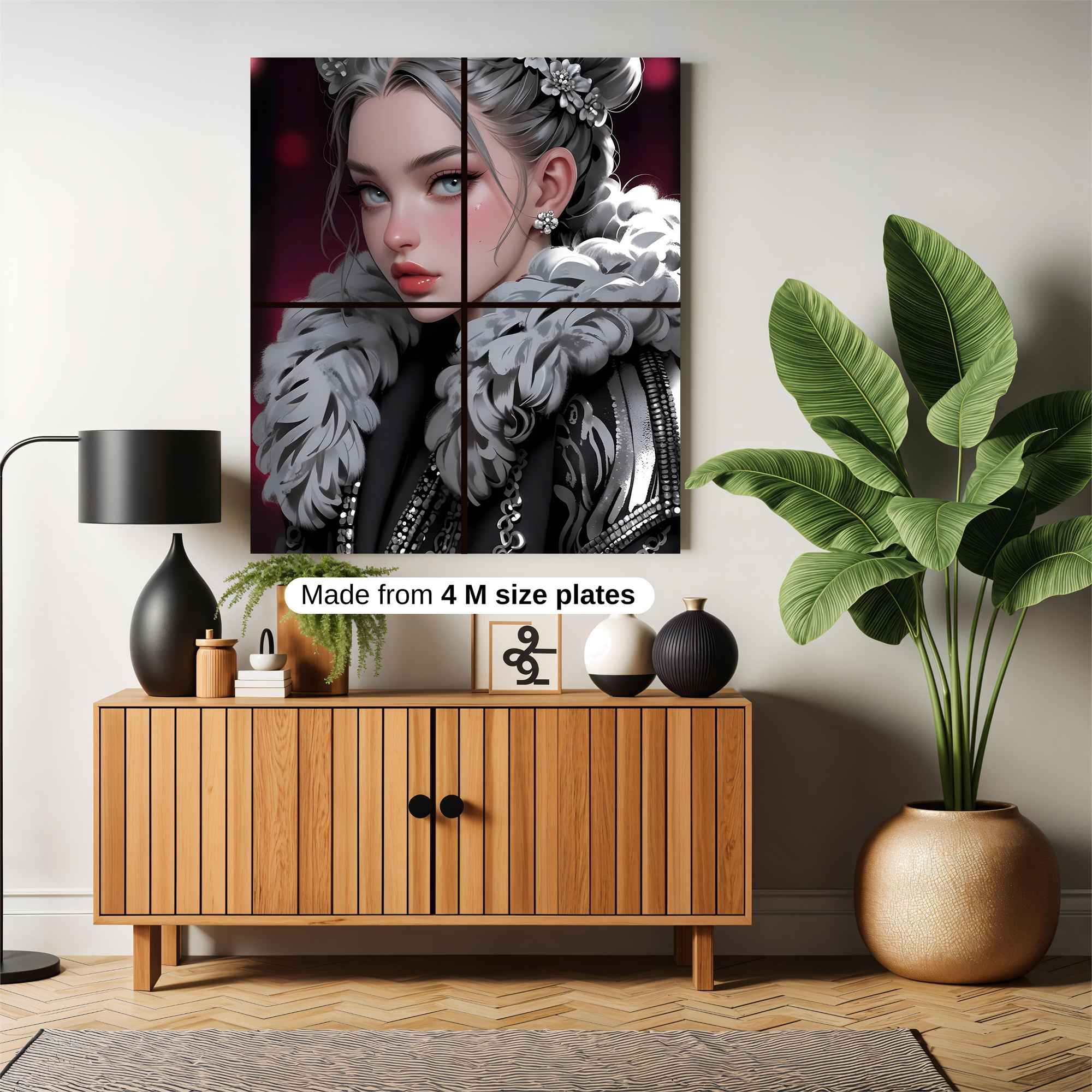 Queenly Elegance Safe Wall Magnetic / M