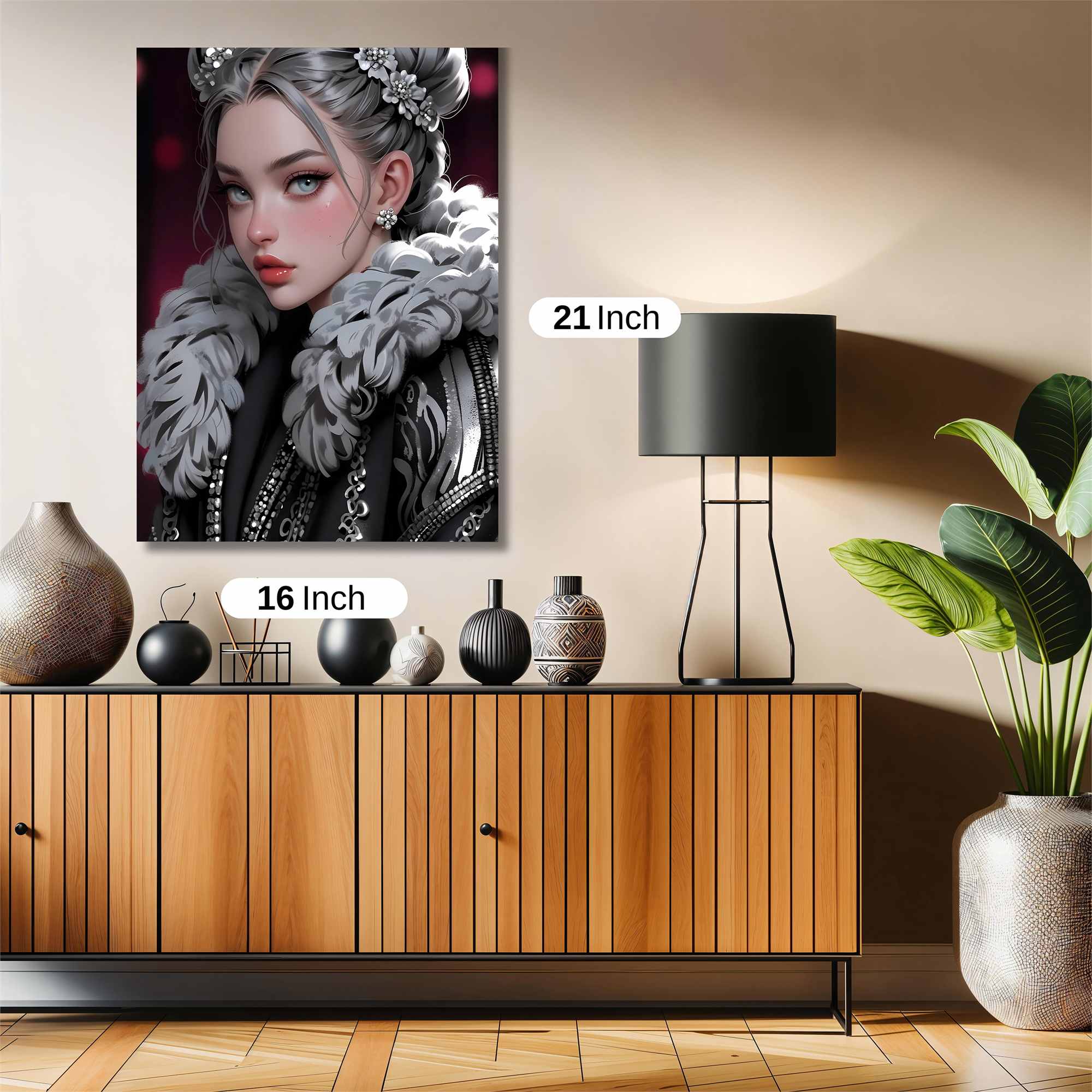 Queenly Elegance Safe Wall Magnetic / M