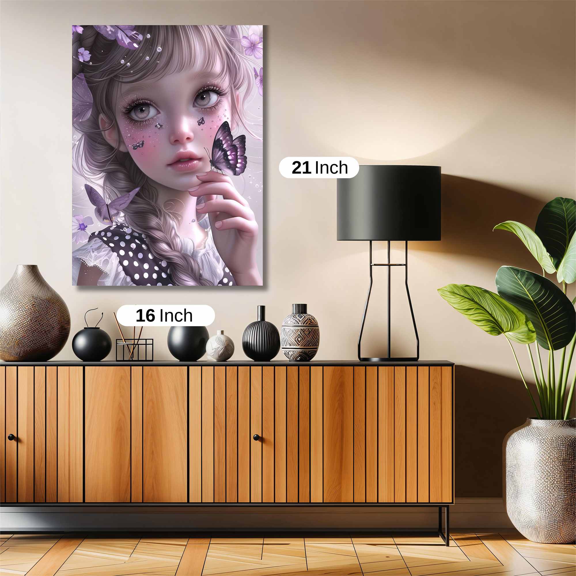 Butterfly Whimsy Safe Wall Magnetic / M