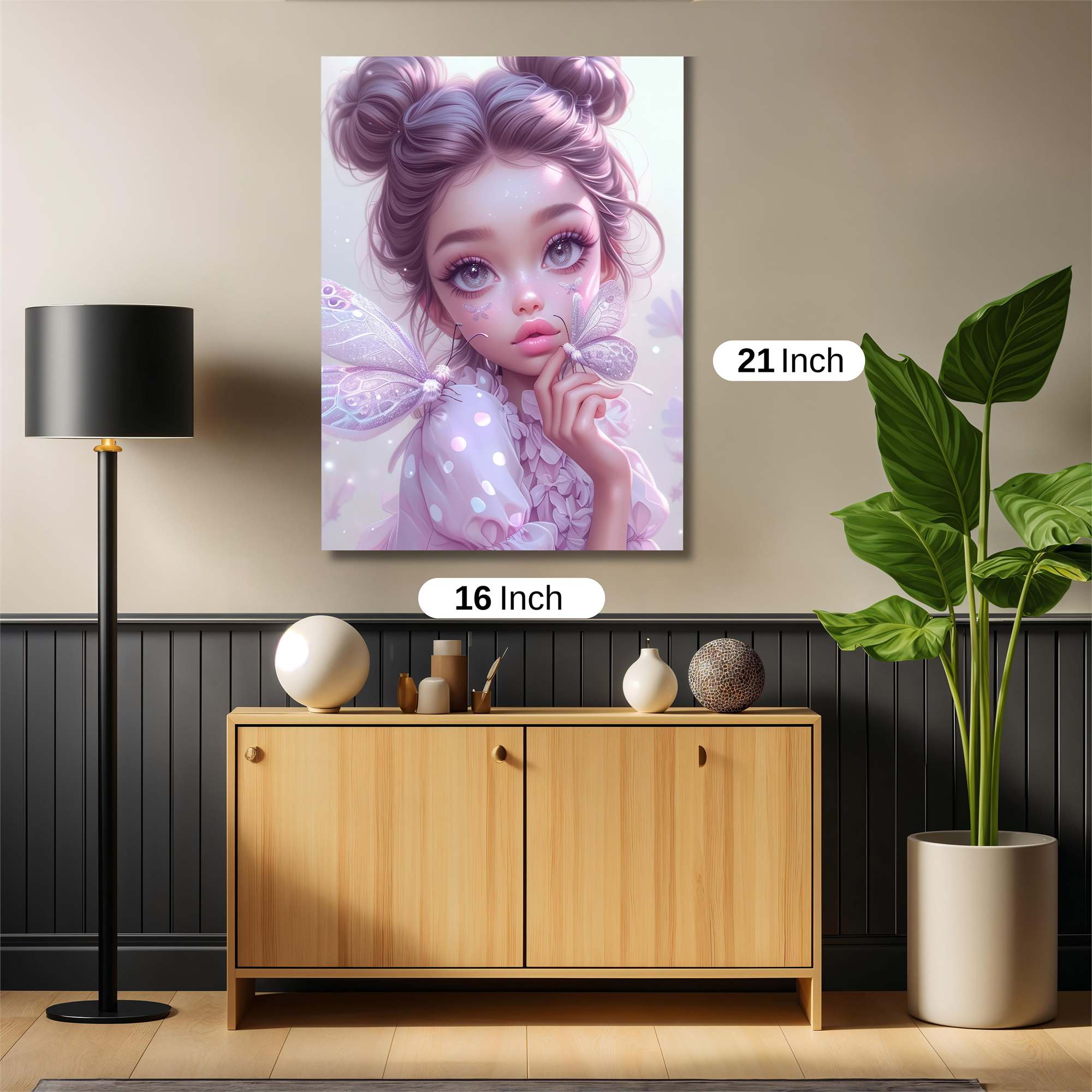 Fairy Whimsy Safe Wall Magnetic / M