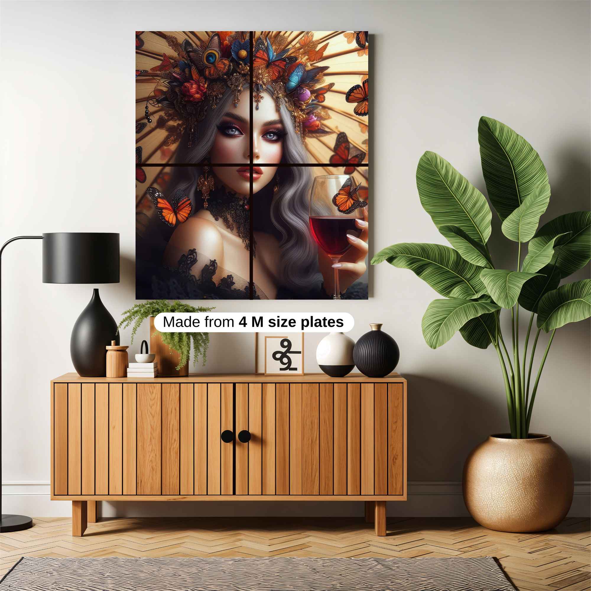 Butterfly Enchantress Safe Wall Magnetic / M