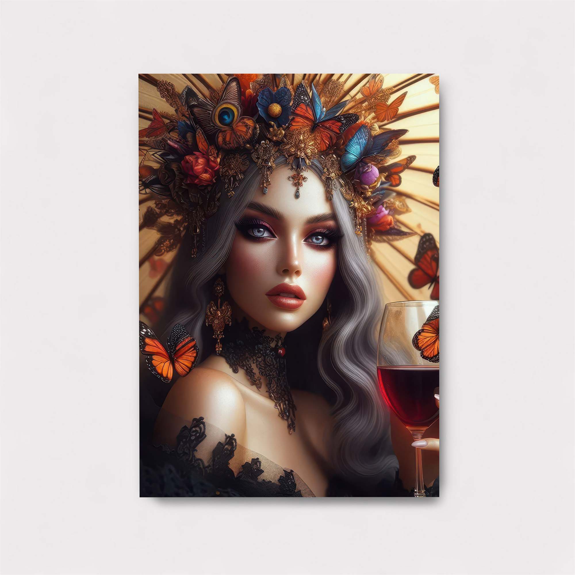 Butterfly Enchantress Safe Wall Magnetic / M