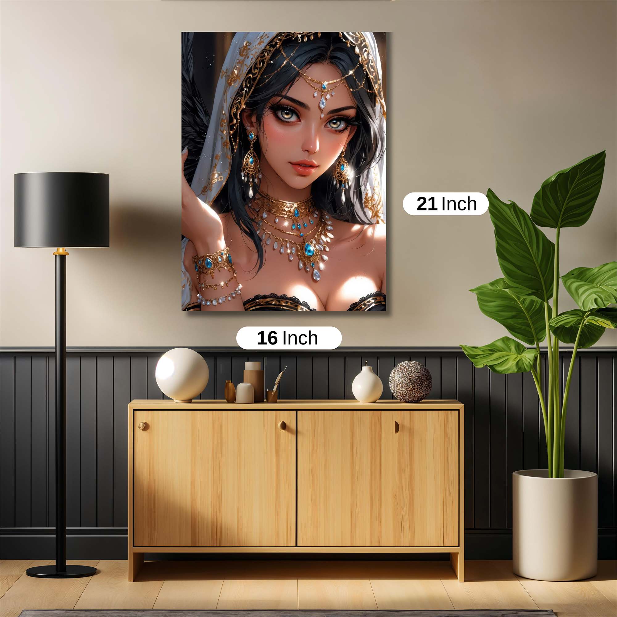 Jewel Enchantress Safe Wall Magnetic / M