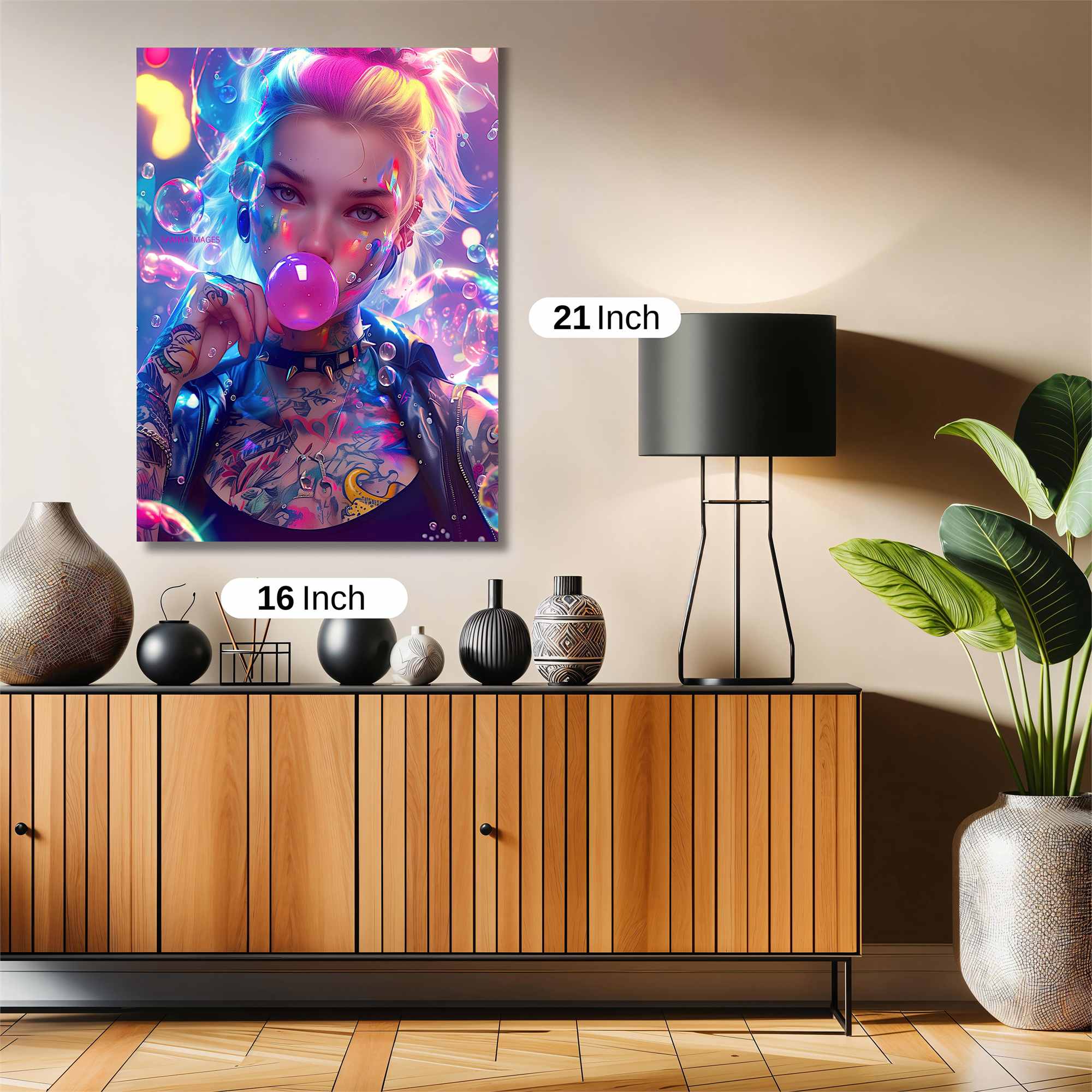 Bubble Bliss Safe Wall Magnetic / M